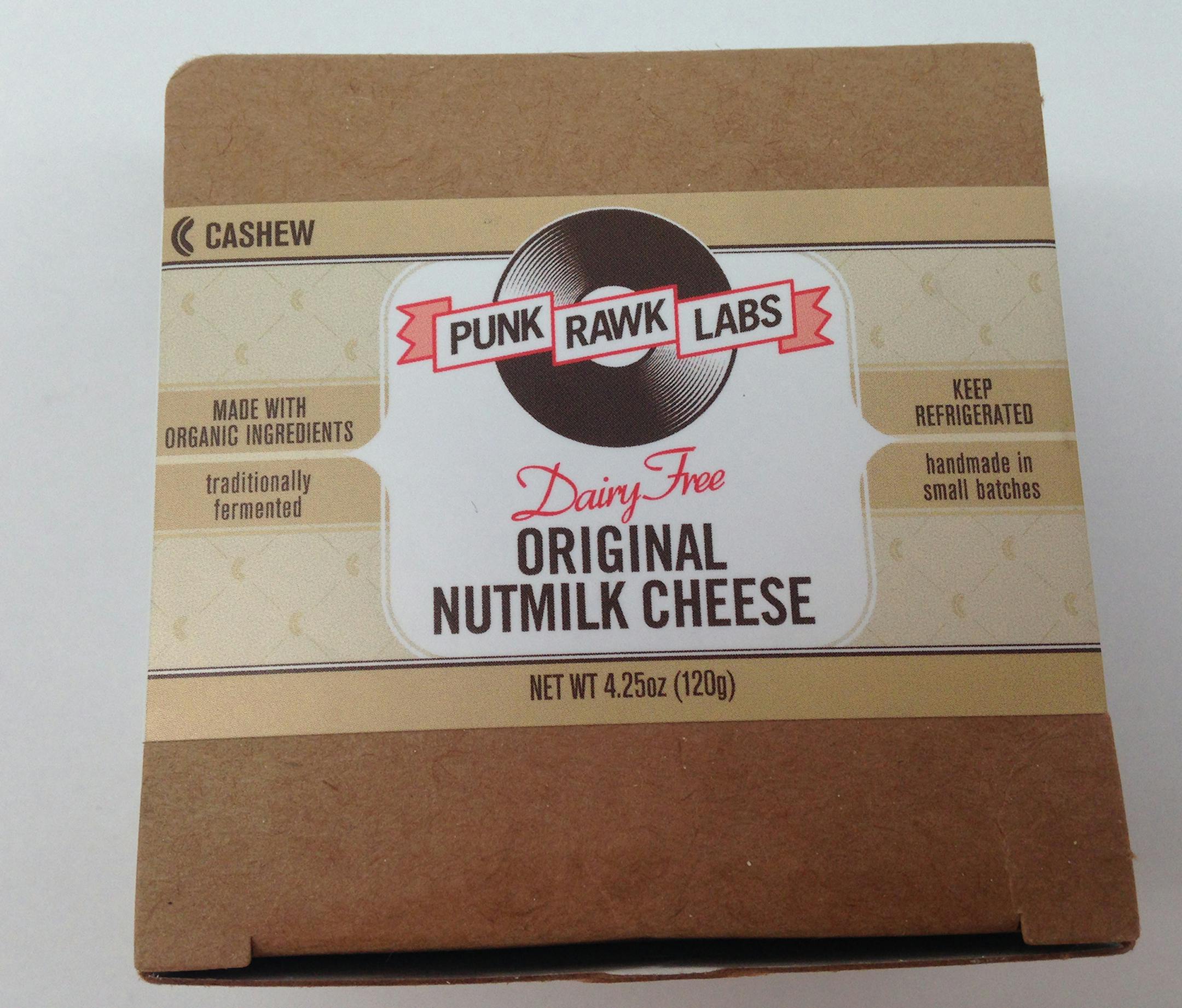 Star Tribune photo Punk Rawk Labs' Dairy Free Original Nutmilk Cheese.