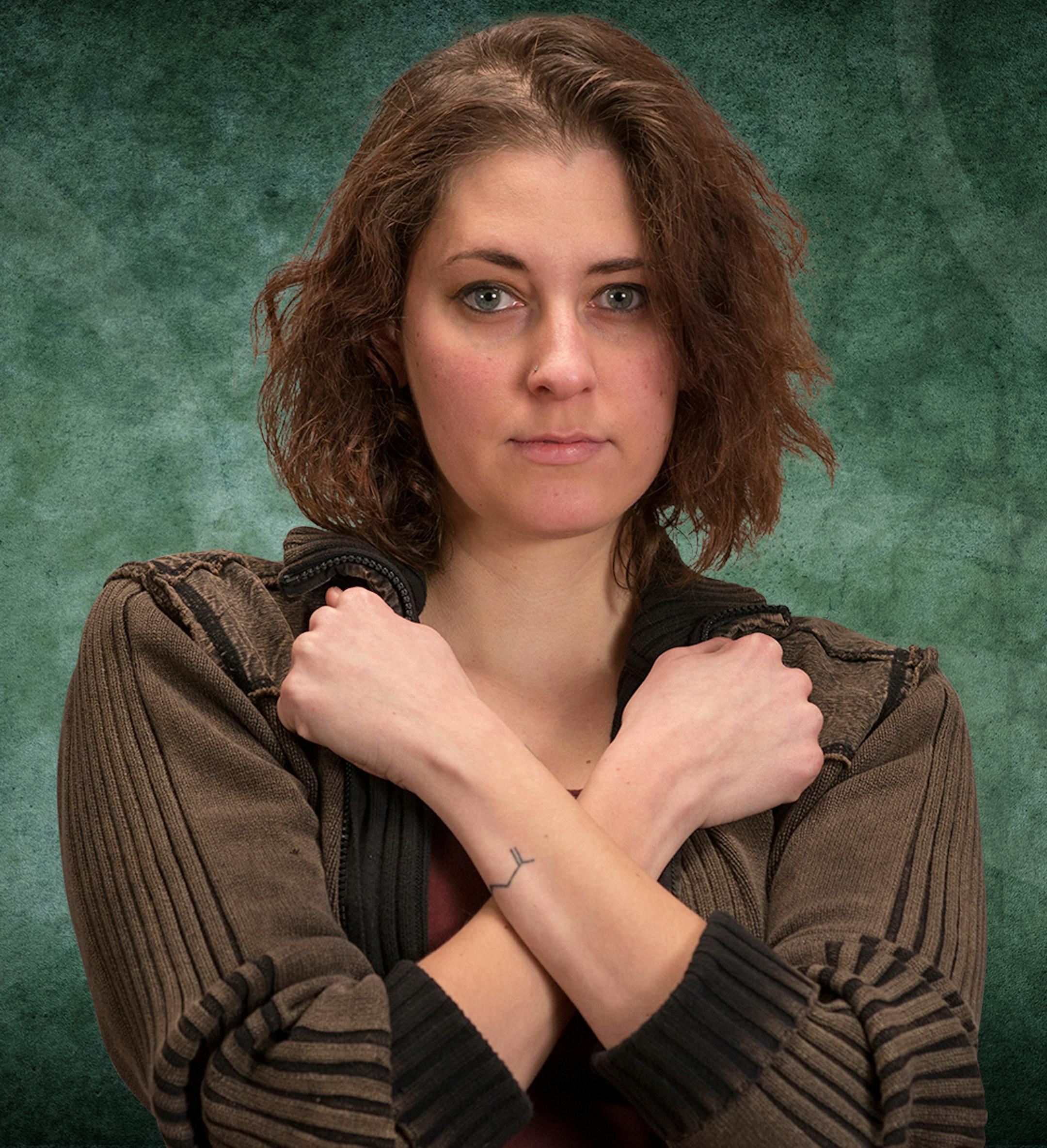 Canae Weiss in Love Person at Park Square Theatre. Photo by Petronella J. Ytsma