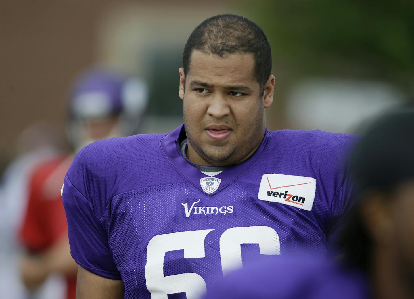 Offensive lineman David Yankey, a fifth-round pick by the Vikings in 2014, was one of nine players signed to the practice squad by the Vikings on Sunday.