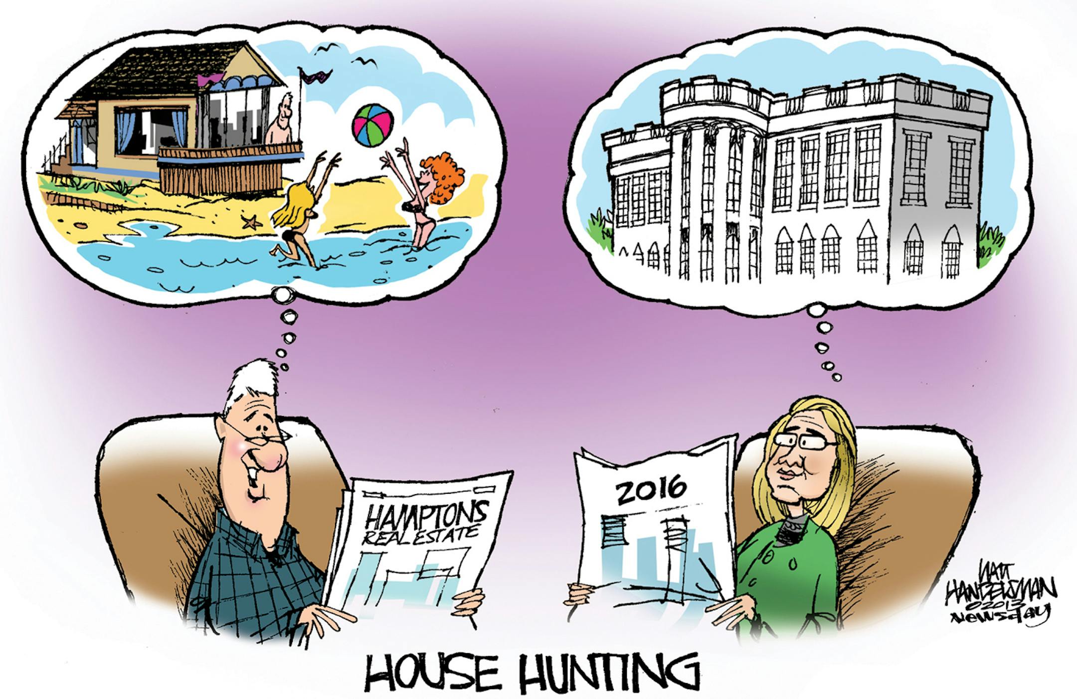 Walt Handelsman cartoon for Jan. 29, 2013.