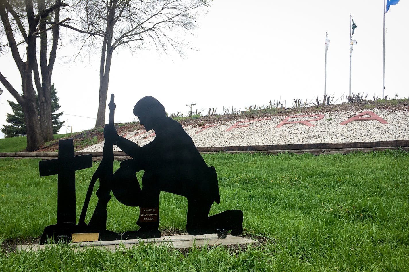 The dispute arose after Belle Plaine allowed a cross at a local veterans park.