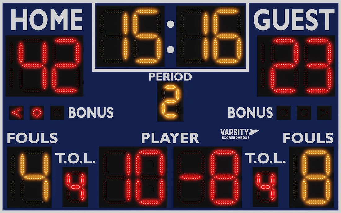 Hockey Scoreboards by Varsity Scoreboards