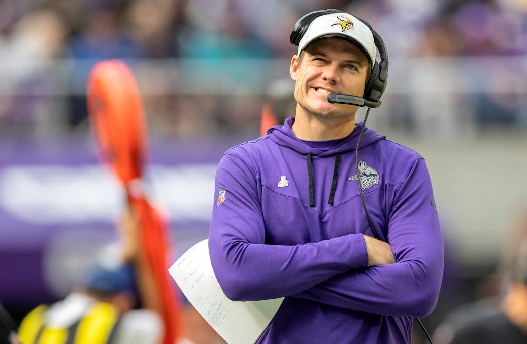Cordell is one of many voices in Vikings head coach Kevin O’Connell’s headset. “We’re just really lucky to have him,” O’Connell said of Cordell.