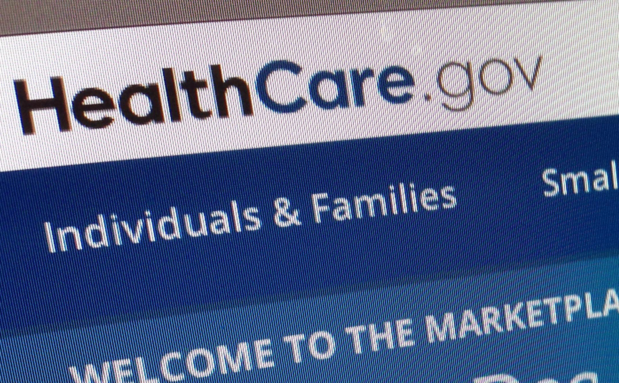 FILE - This Dec. 20, 2013, file image shows part of the HealthCare.gov website in Washington, that notes to enroll by Dec. 23 for coverage starting as soon as Jan. 1, 2014. Anticipating heavy traffic on the government's health care website, the Obama administration effectively extended Monday's deadline for signing up for insurance by a day, giving people in 36 states more time to select a plan. (AP Photo/Jon Elswick, File) ORG XMIT: MIN2014013012262354