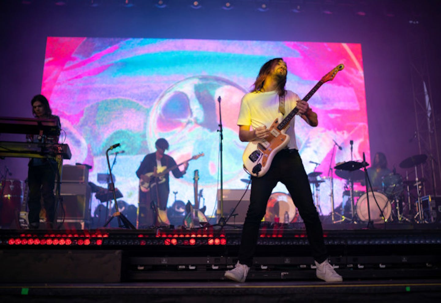 Tame Impala lit up Surly Festival Field over two nights in July, one of the hottest tickets of summer. / Jeff Wheeler, Star Tribune