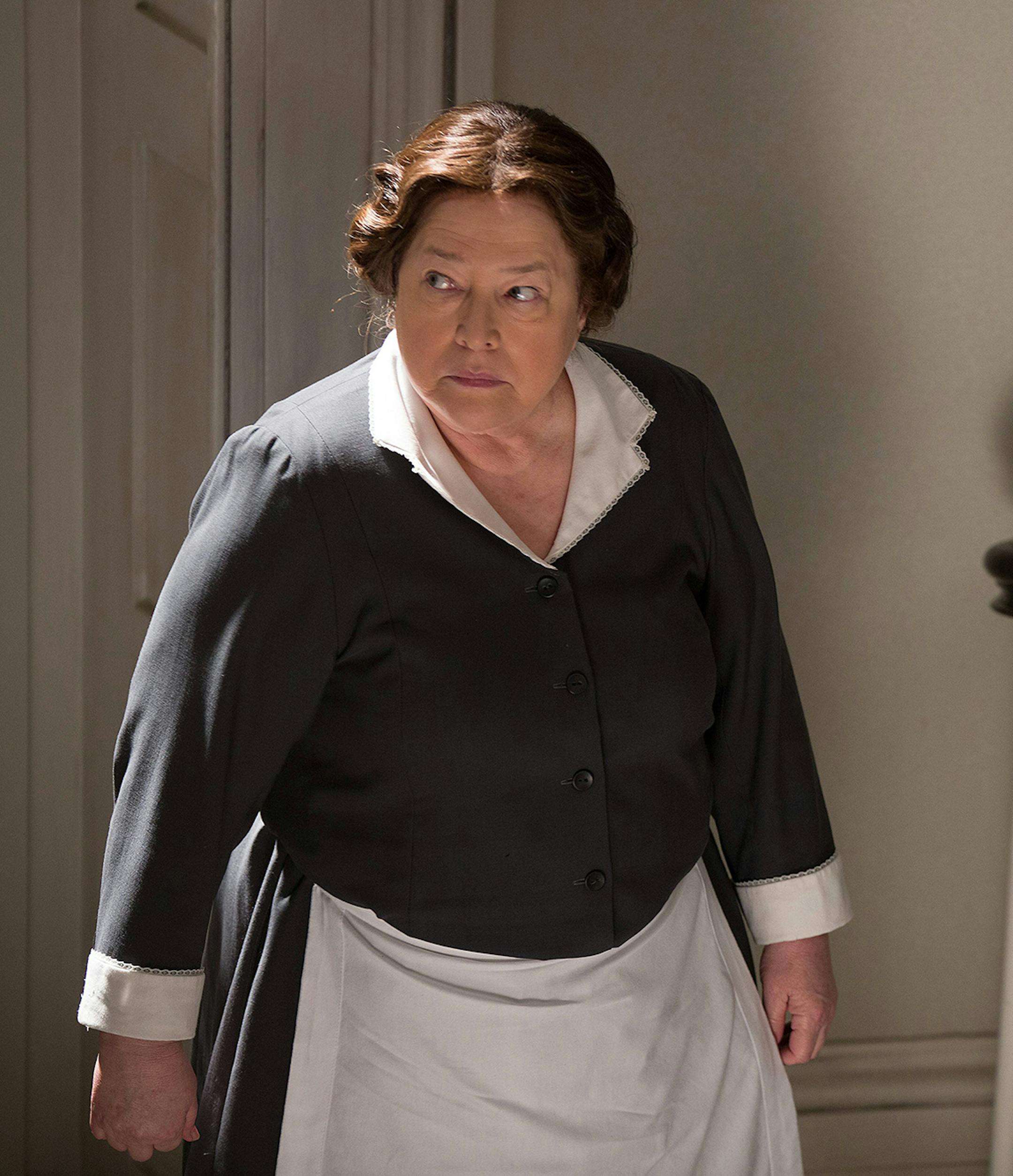 AMERICAN HORROR STORY: COVEN Protect the Coven - Episode 311 (Airs Wednesday, January 15, 10:00 PM e/p) --Pictured: Kathy Bates as Madame LaLaurie -- CR. Michele K. Short/FX