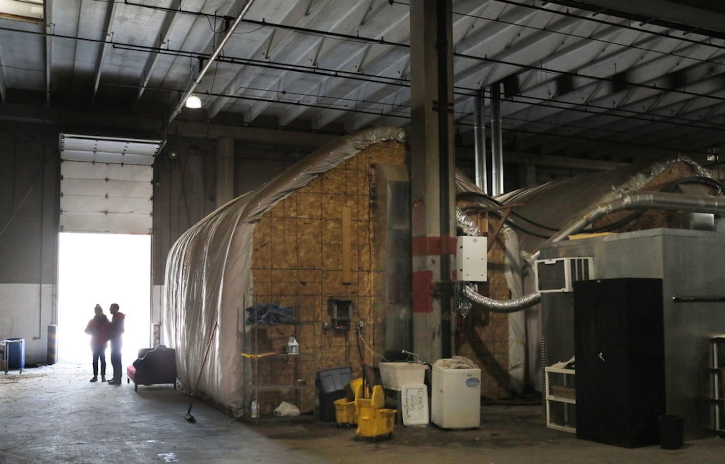 Mushroom growing or fruiting rooms inside Mississippi Mushrooms Thursday, March 7, 2019, in Minneapolis, MN.] DAVID JOLES &#x2022;david.joles@startribune.com In the middle of the Upper Harbor Terminal site lies a small agricultural business called Mississippi Mushrooms, which grows and sells edible mushrooms from inside an aging warehouse. The future of the farm, however, is in question because of the plan to redevelop the riverfront site. The owner hopes the developers can keep the warehouse an