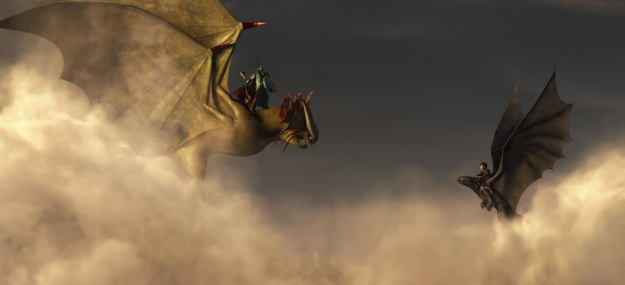 This image released by DreamWorks Animation shows a scene from "How To Train Your Dragon 2." (AP Photo/DreamWorks Animation)