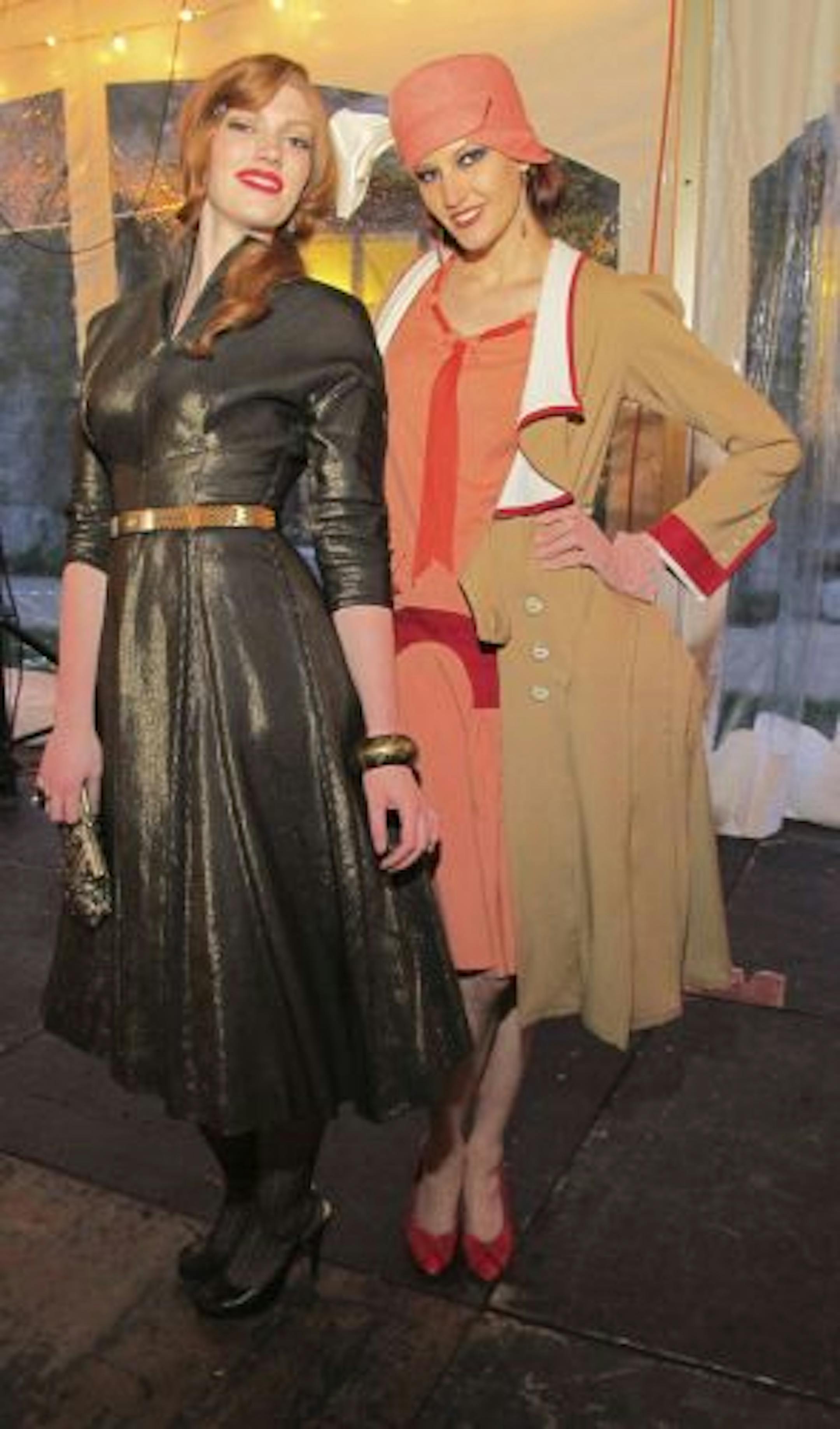 RetroRama at the Minnesota History Center. Hannah von der Hoff and Monica Ulrich.