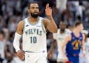 Mike Conley was back in action for the Timberwolves against the Nuggets on Thursday night at Target Center, and it showed.