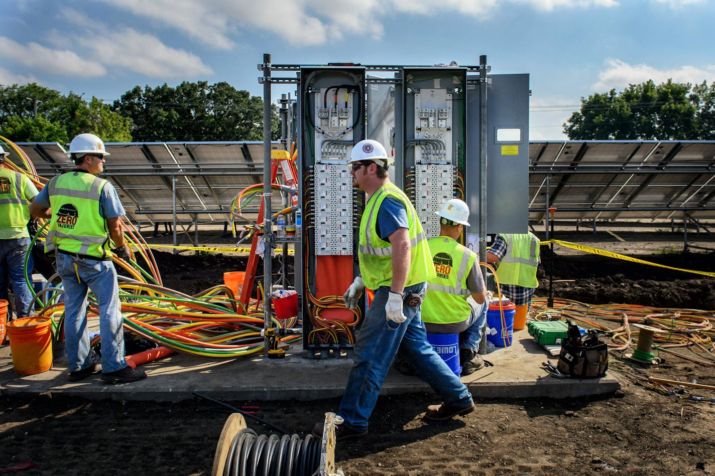 Energy from the Shakopee solar project will be used onsite. A community solar garden planned by the Met Council in Farmington will be scaled back to meet the size cap.