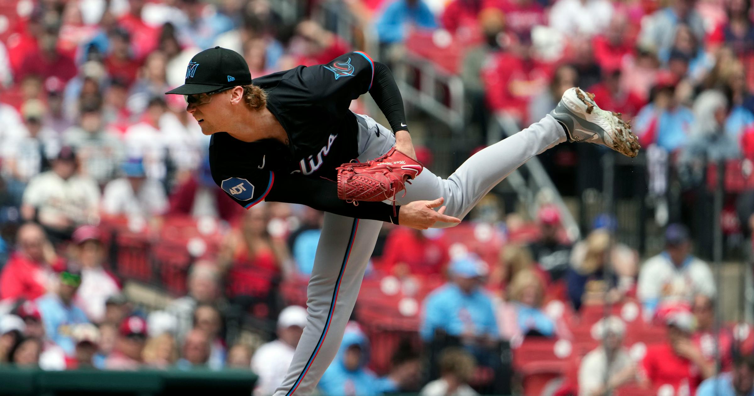 Marlins win first game after 0-9 start, beat Cardinals 10-3 as Chisholm, Gordon hit 3-run homers Marlins win first game after 0-9 start, beat Cardinals 10-3 as Chisholm, Gordon hit 3-run homers