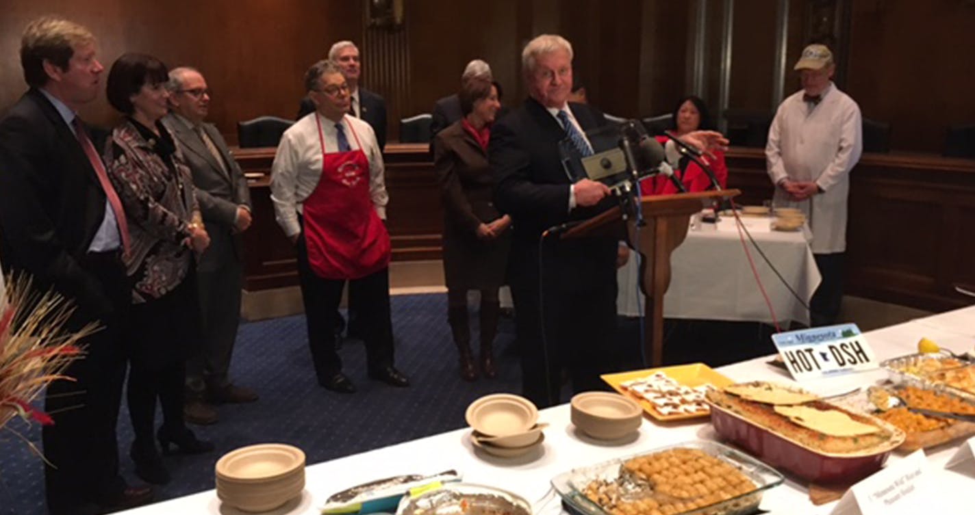 Sen. Al Franken hosts his annual hot-dish competition. ORG XMIT: MIN1703081434400161