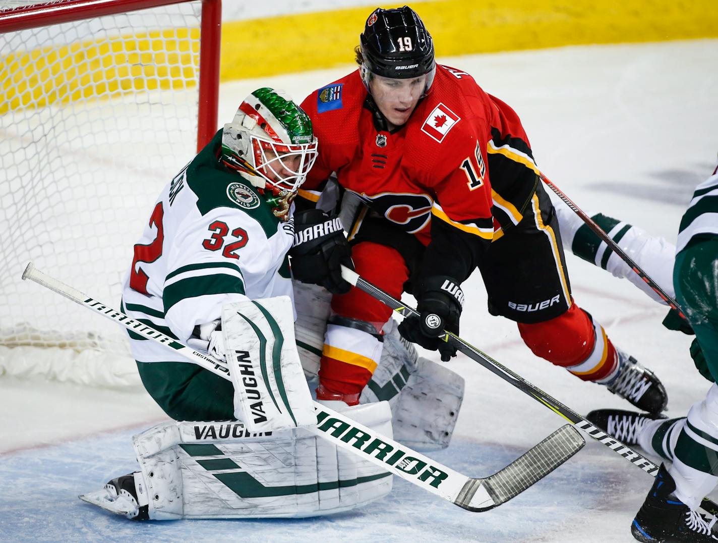 It's been more than a month since Wild backup Alex Stalock has started a game in goal, his longest dry spell of the season.