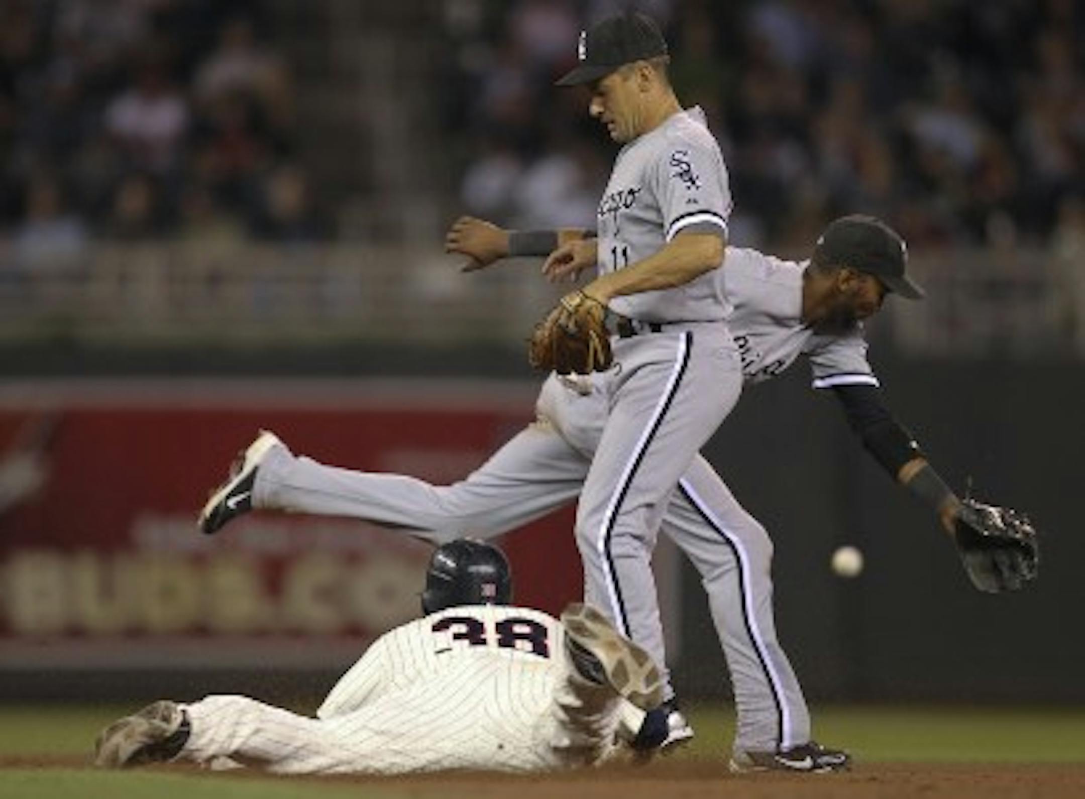 A small part of the debacle, as photographed by the Star Tribune's Jeff Wheeler