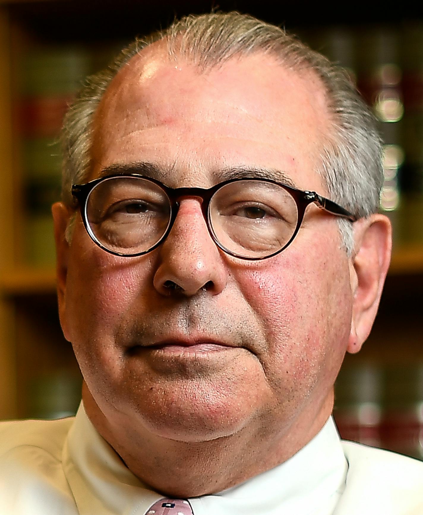 Hennepin County Attorney Mike Freeman sat for a portrait in his office on Thursday, March 30, 2017 at the Hennepin County Government Center in Minneapolis, Minn. ] AARON LAVINSKY &#xef; aaron.lavinsky@startribune.com A profile on Mike Freeman, who for the first time in over a decade may face an election challenge, one from a group whose support he and other democrats typically enjoy: the NAACP. He's been tested more than ever after his decision to not charge Jamar Clark and is trying to reduce t