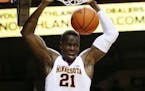 Gophers backup center Konate out Saturday with a concussion