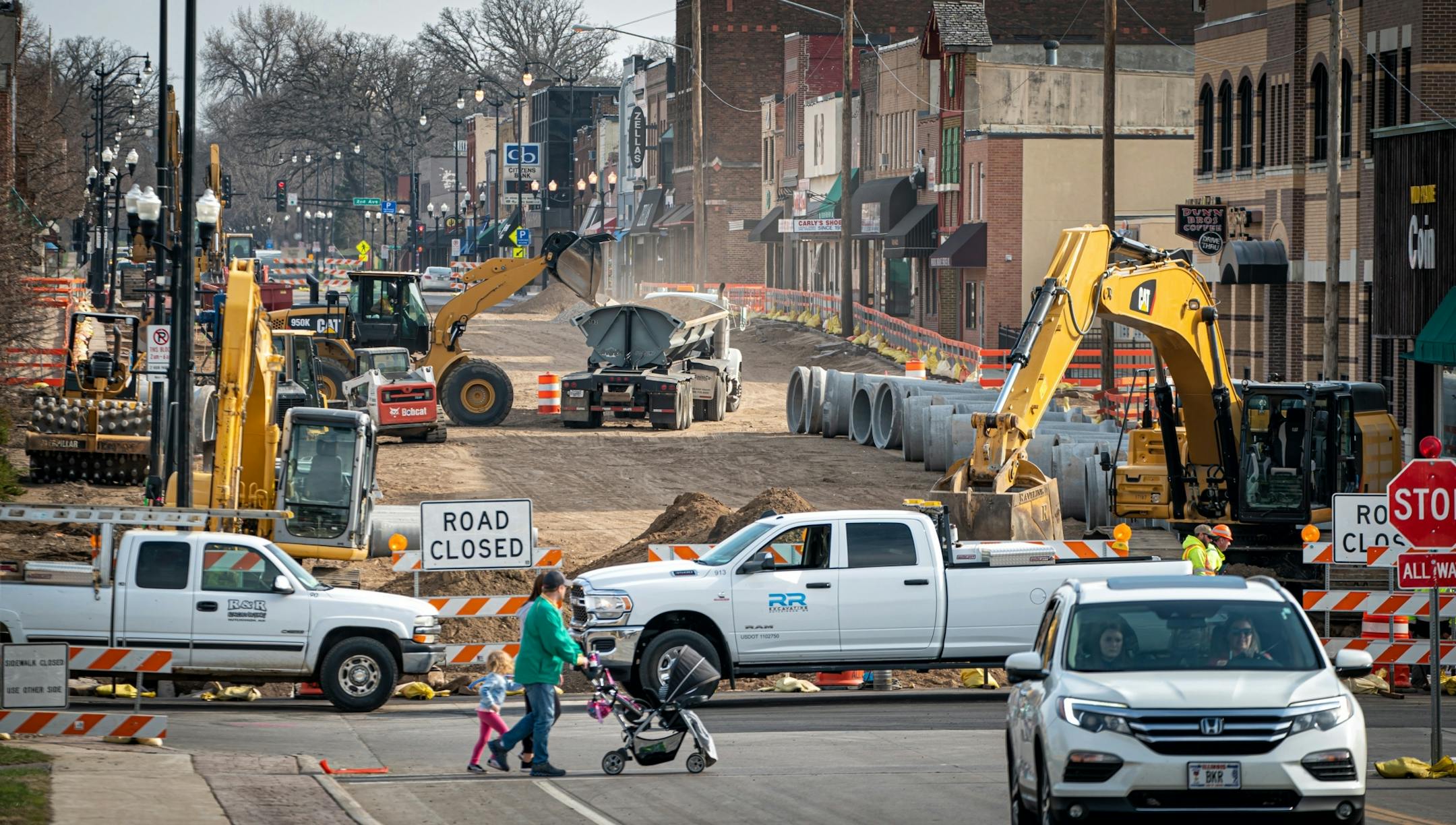 Main Street businesses have been preparing for a huge reconstruction project for over a year but it is adding an extra layer of challenges to possibly reopening their businesses. Main Street Hutchinson is also Hwy 15.