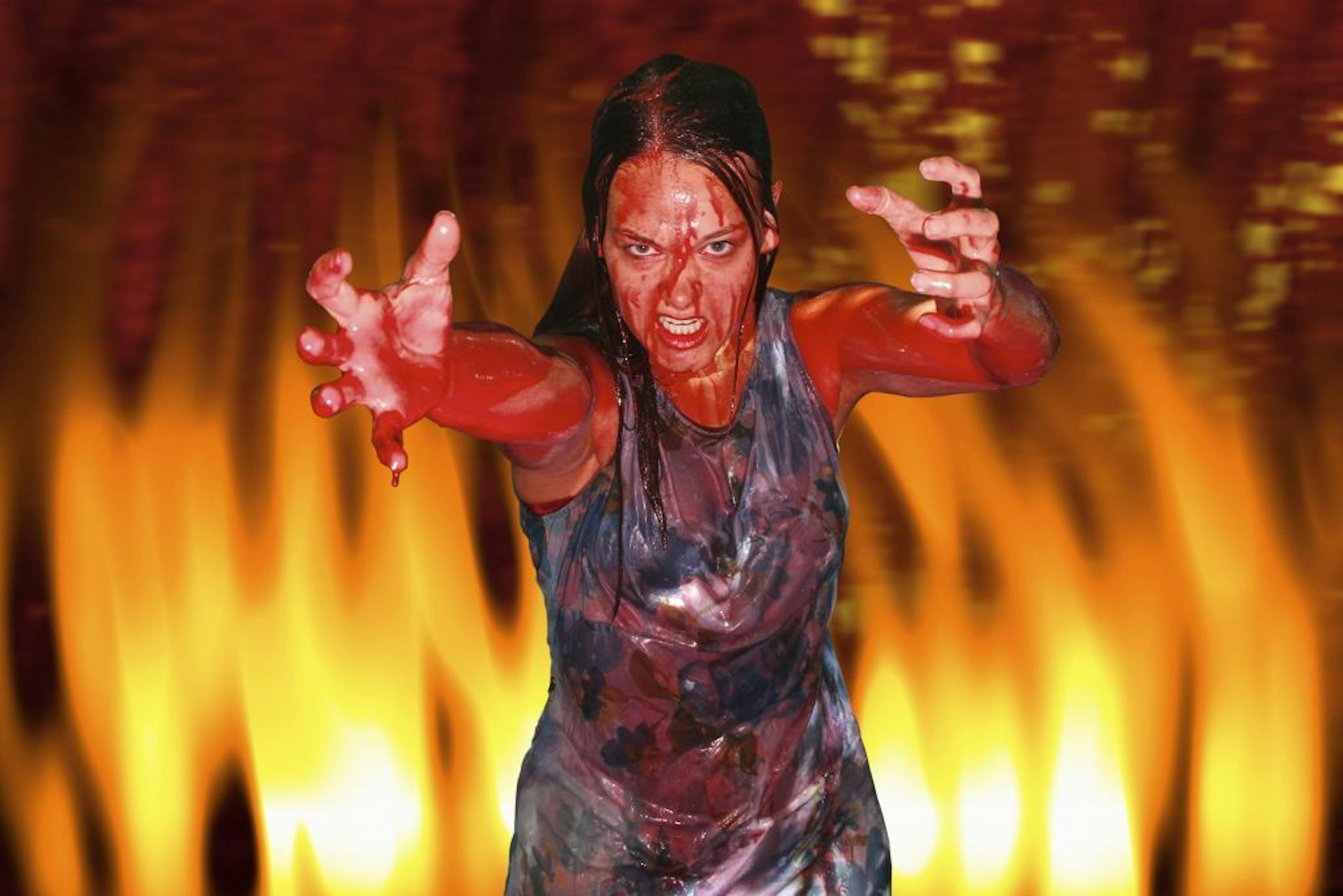 Jill Iverson stars as Carrie White in Carrie The Musical.