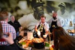 The Butcher and the Boar were serving BBQ pork tips. ] The Minnesota Twins and Delaware North Sportservice made a pitch of the 2014 food and beverage 