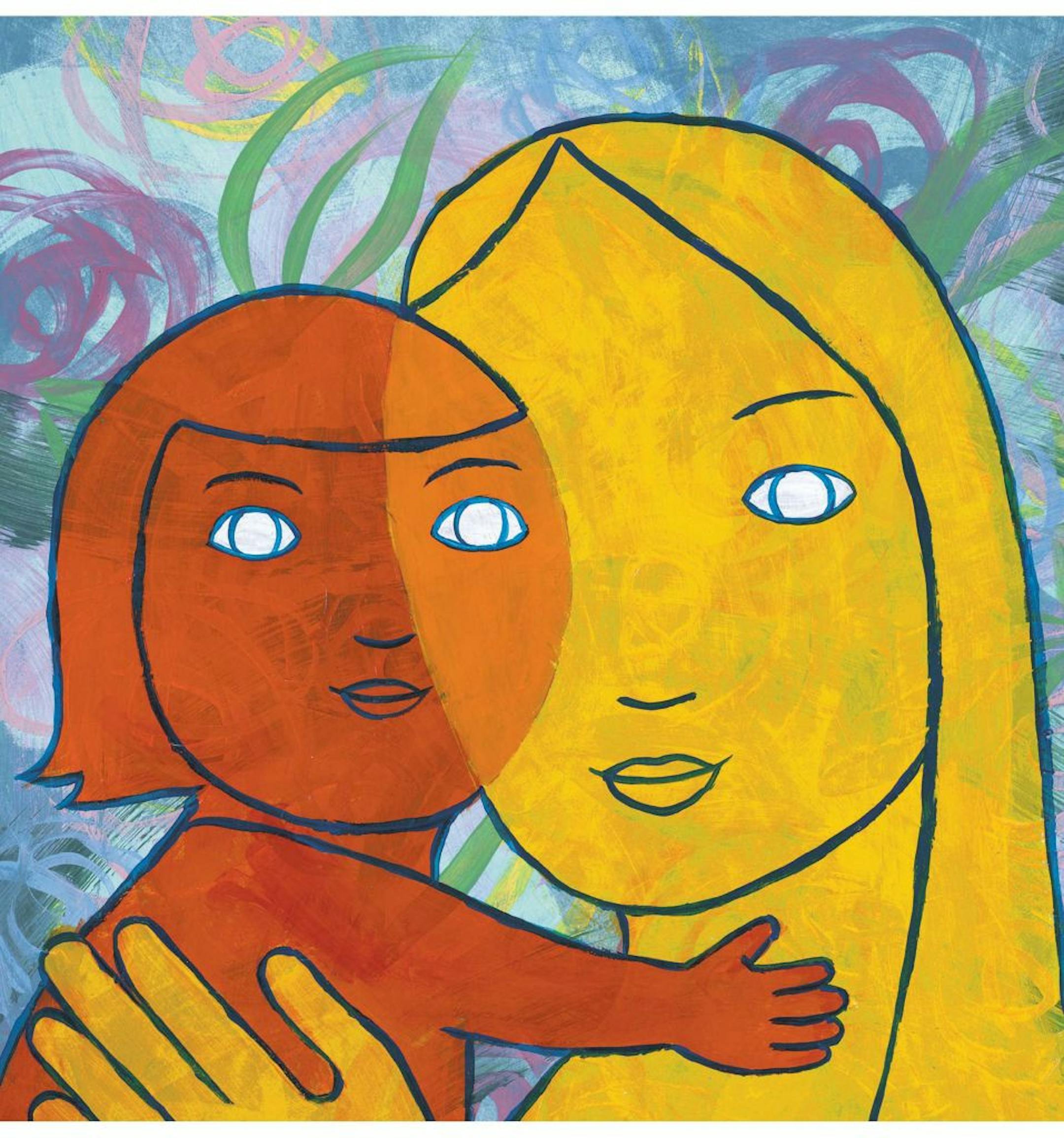 300 dpi 4 col x 8.25 in / 196x210 mm / 667x713 pixels Michelle Kumata color illustration of the bond between a mother and child. The Seattle Times 2005 <p>
KEYWORDS: mother child daughter dna children joven parent parenting love amor madre familia hija paternidad krtfeatures features krtnational national krtworld world krtfamily family krthealth health krtpregnancy pregnancy krt aspecto aspectos illustration ilustracion grabado se contributor coddington kumata 2005 krt2005