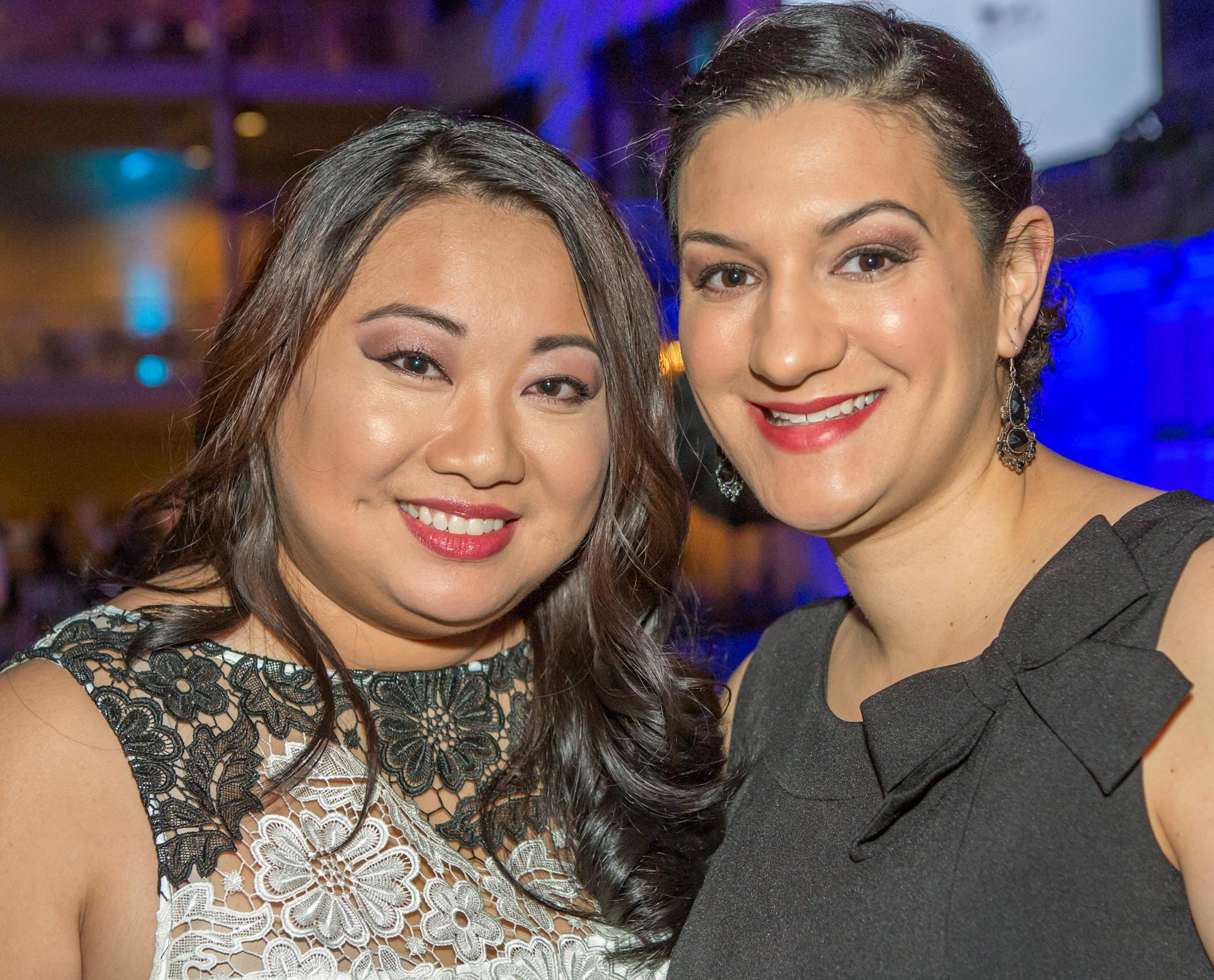 Lillian Chan and Tamika Kennedy attend Whisker Whirl. [ Special to Star Tribune, photo by Matt Blewett, Matte B Photography, matt@mattebphoto.com, February 25, 2017, Whisker Whirl: A Gala to benefit Animal Humane Society, International Market Square, Minneapolis, Minnesota, SAXO FACE031217 1002866434