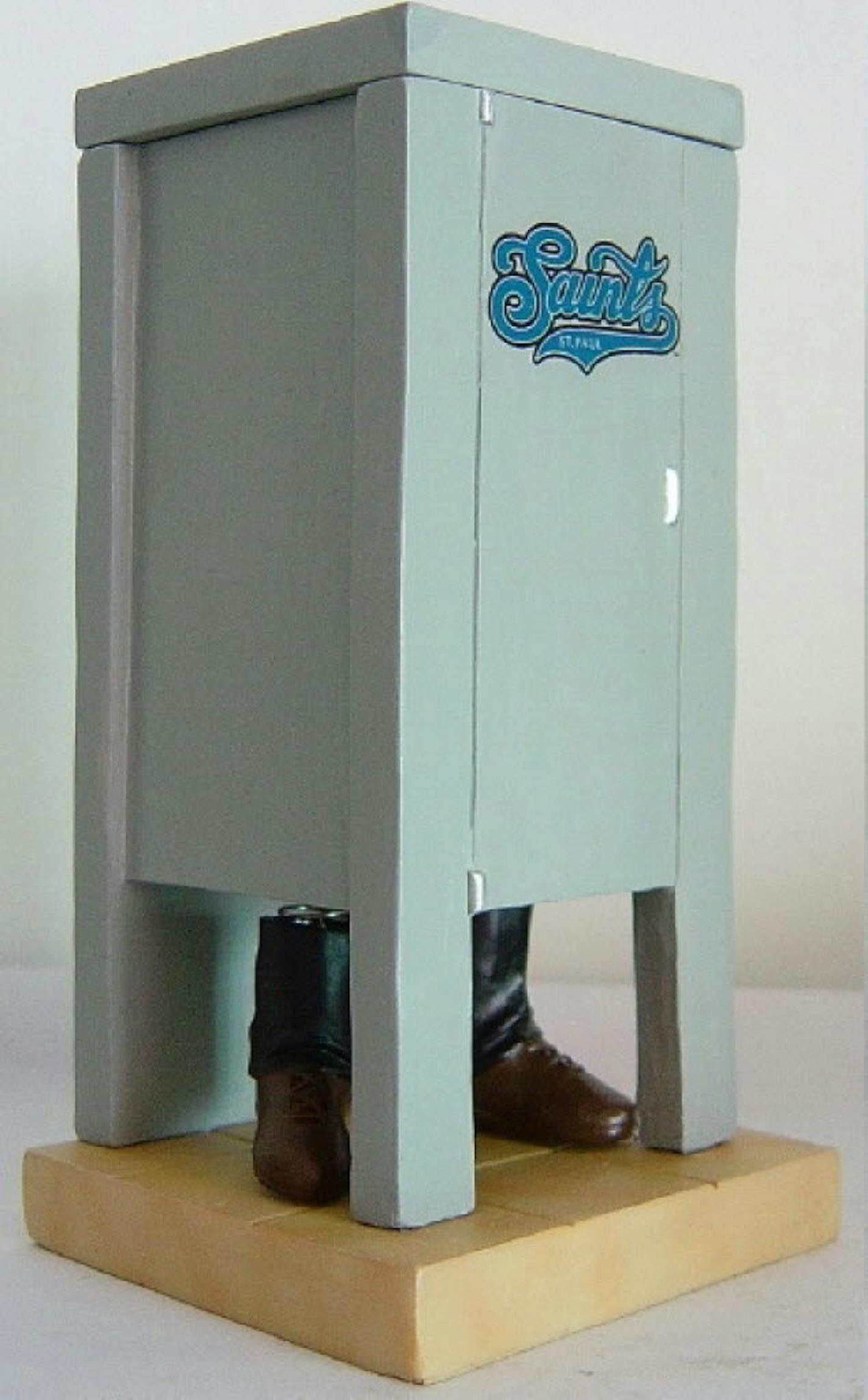 During the Sunday, May 25 Saints game, the first 2,500 fans in attendance will receive a bobblefoot. The design is a bathroom stall, with a foot that peaks out of the bottom and "taps" up and down. The day coincides with National Tap Dance Day.