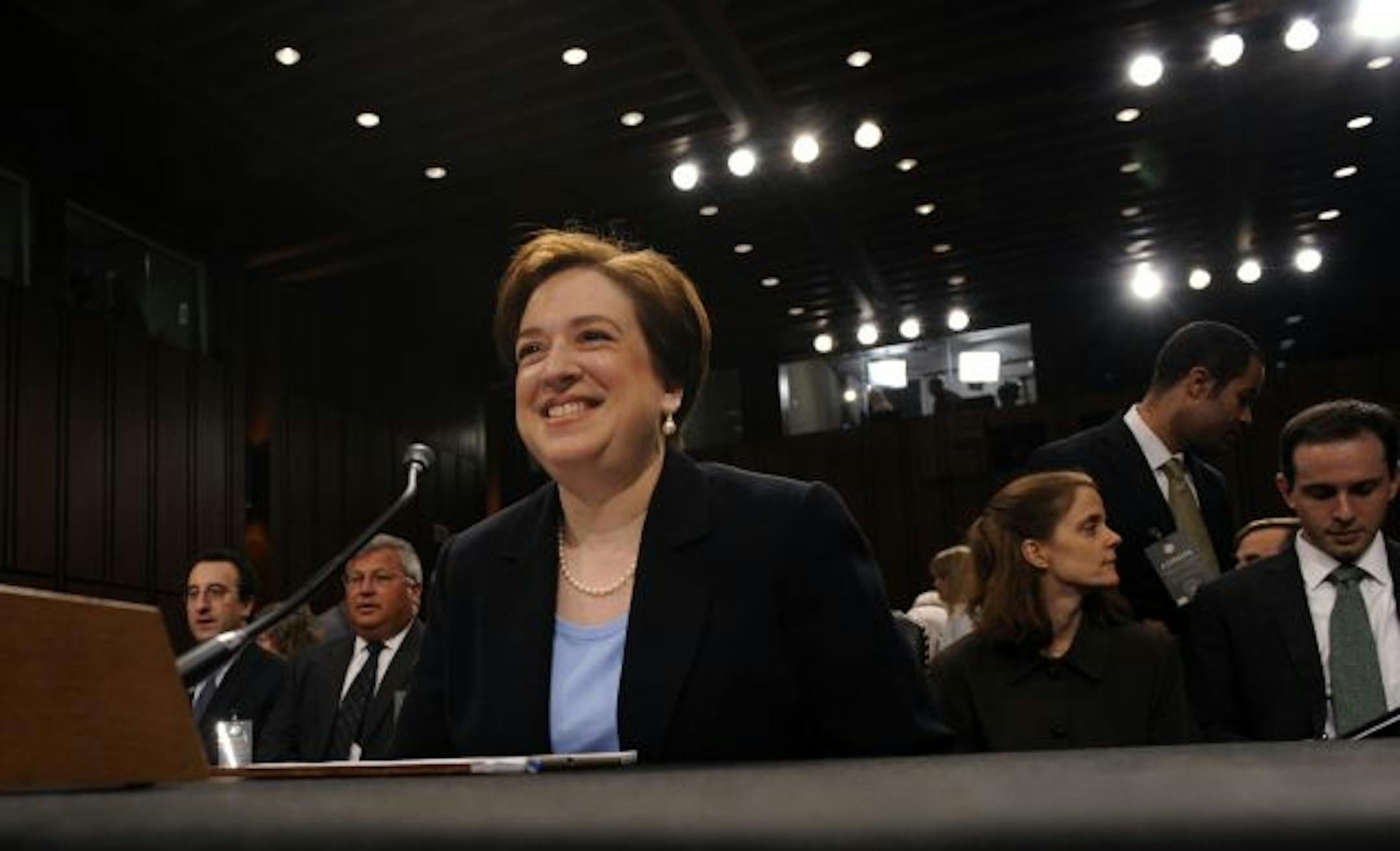 Supreme Court nominee Elena Kagan on Wednesday spent a third day assuring Senate Judiciary Committee members that she has no ideological agenda. Outside the hearing, committee Republicans and Democrats alike said they expect Kagan to be confirmed by the full Senate, possibly by the end of July.