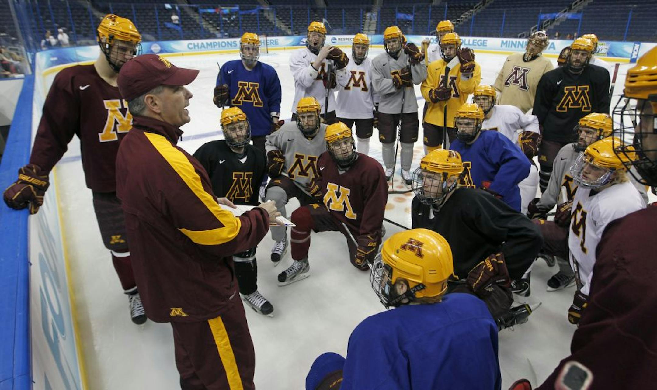Gophers at the NCAA Frozen Four