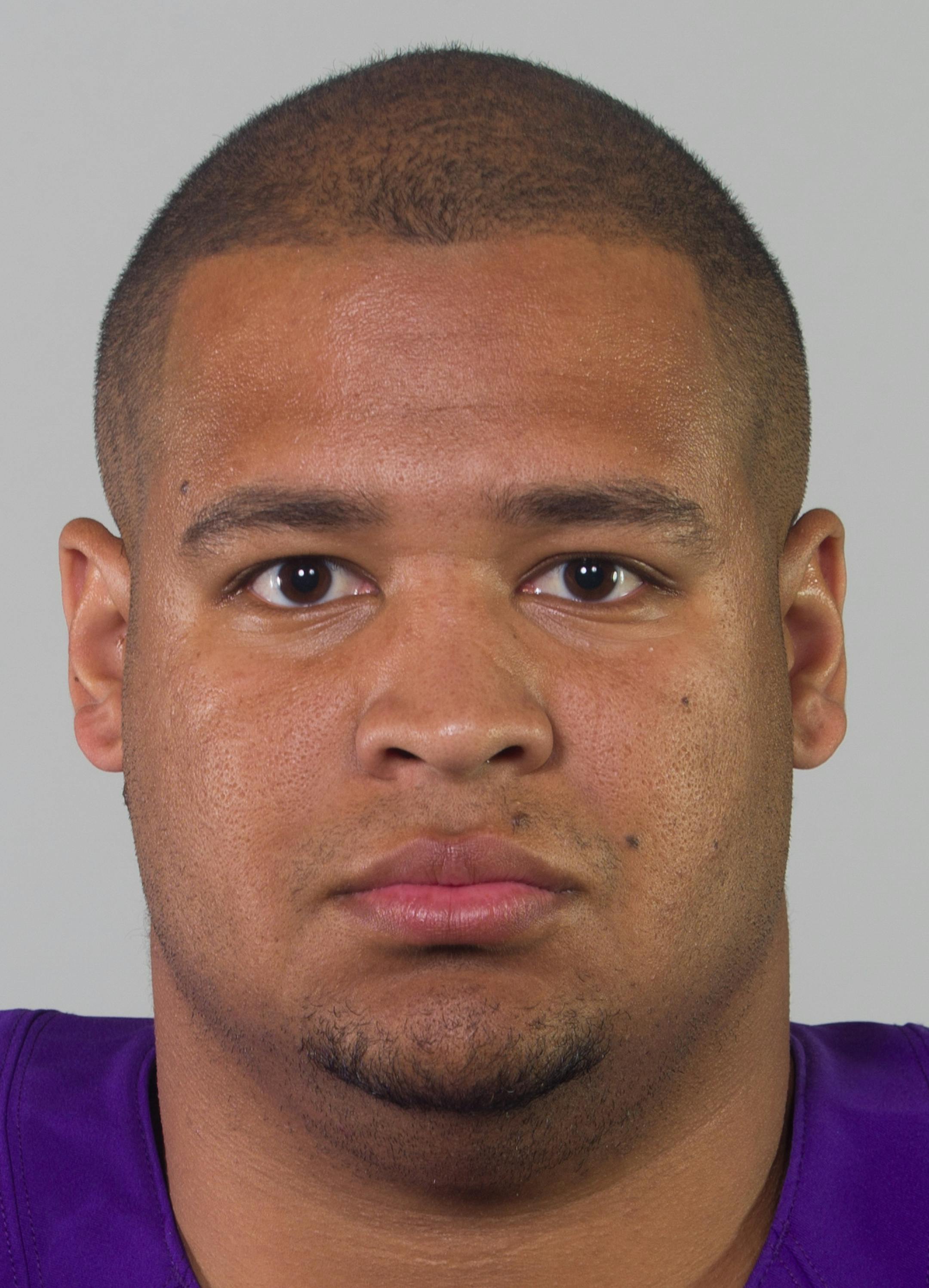 This is a photo of David Yankey of the Minnesota Vikings NFL football team. This image reflects the Minnesota Vikings active roster as of Monday, July 6, 2015. (AP Photo) ORG XMIT: NFLHS15