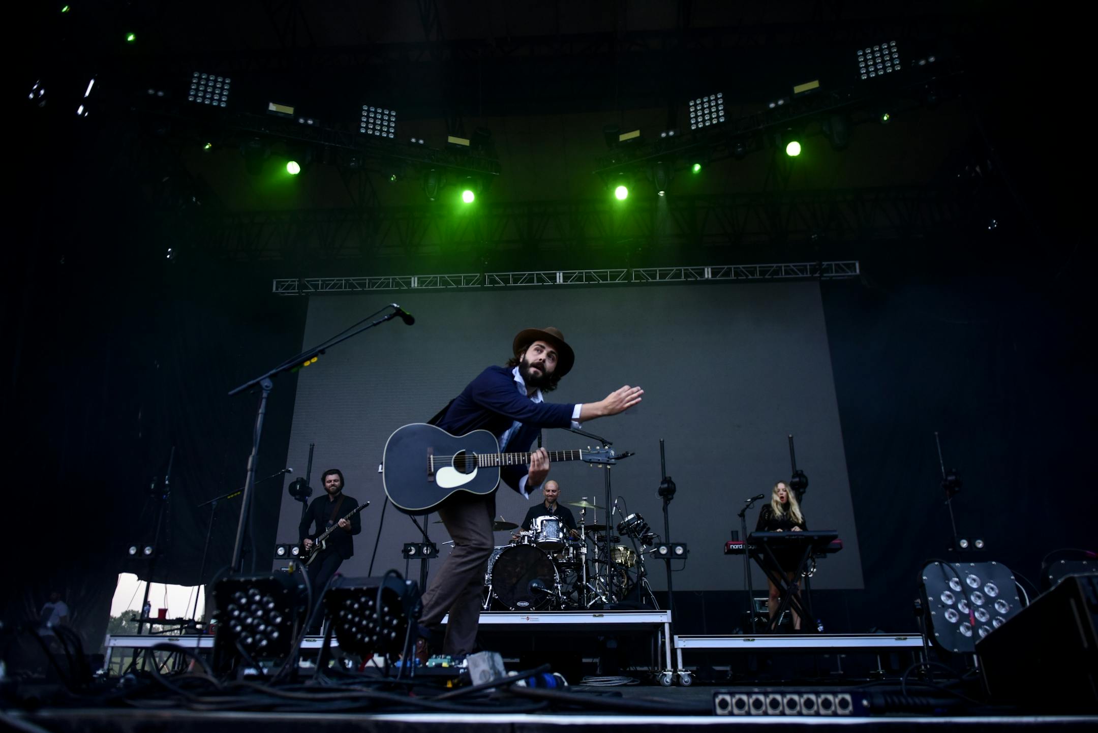 Lord Huron performed Saturday night at the Grandstand.