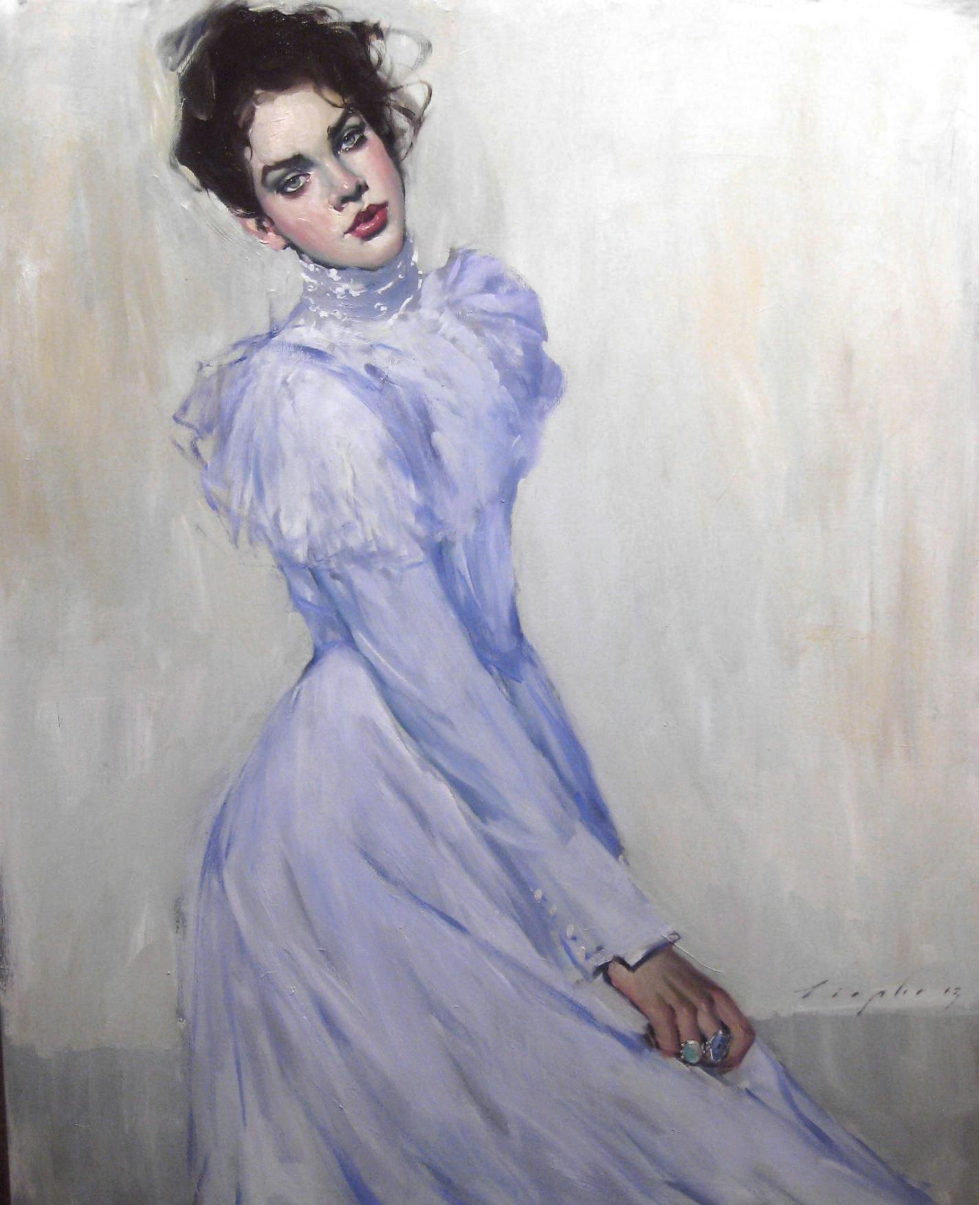 Malcolm Liepke's "The White Dress"