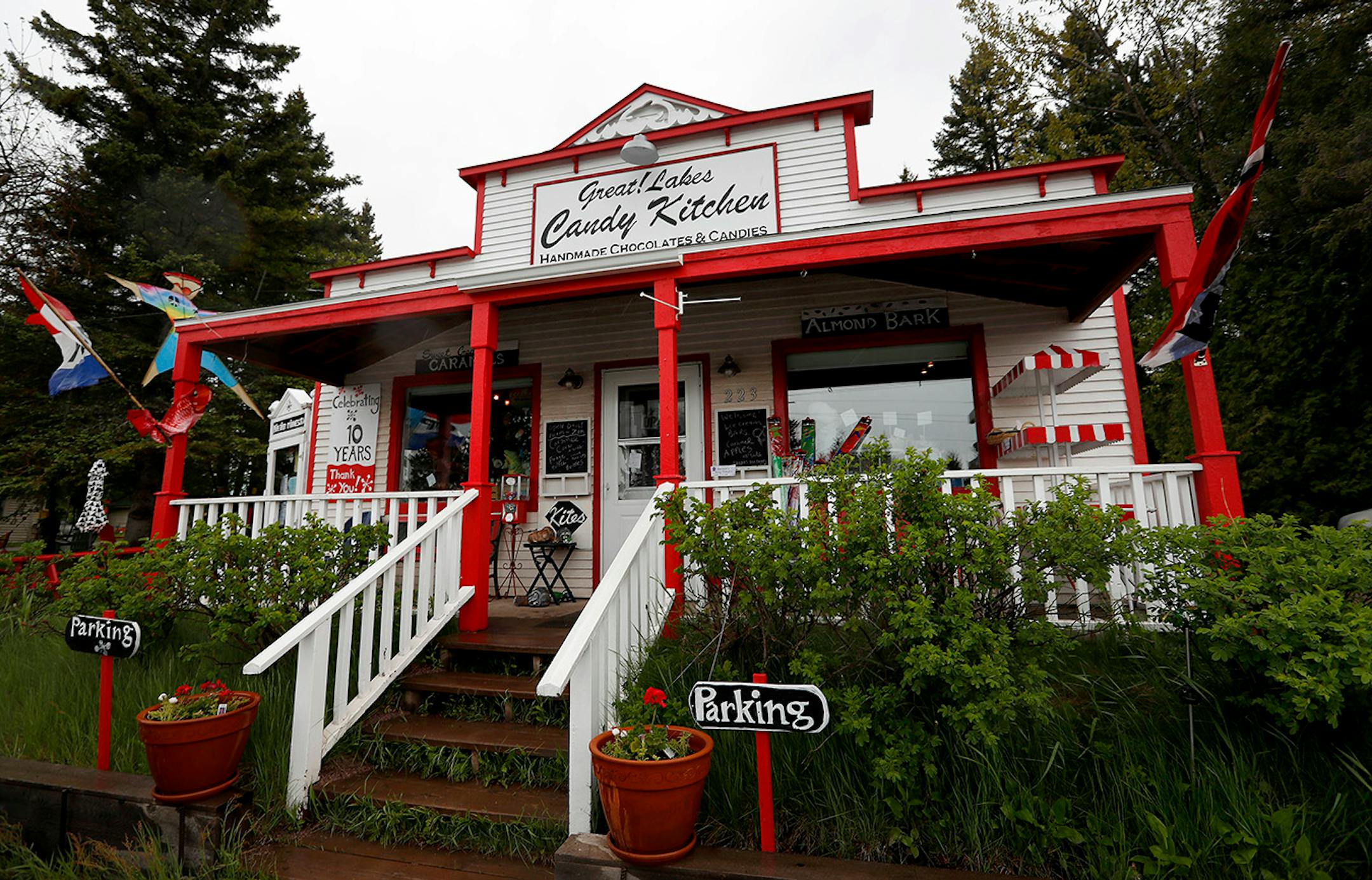 The Great! Lakes Candy Kitchen up the shore north of Duluth.