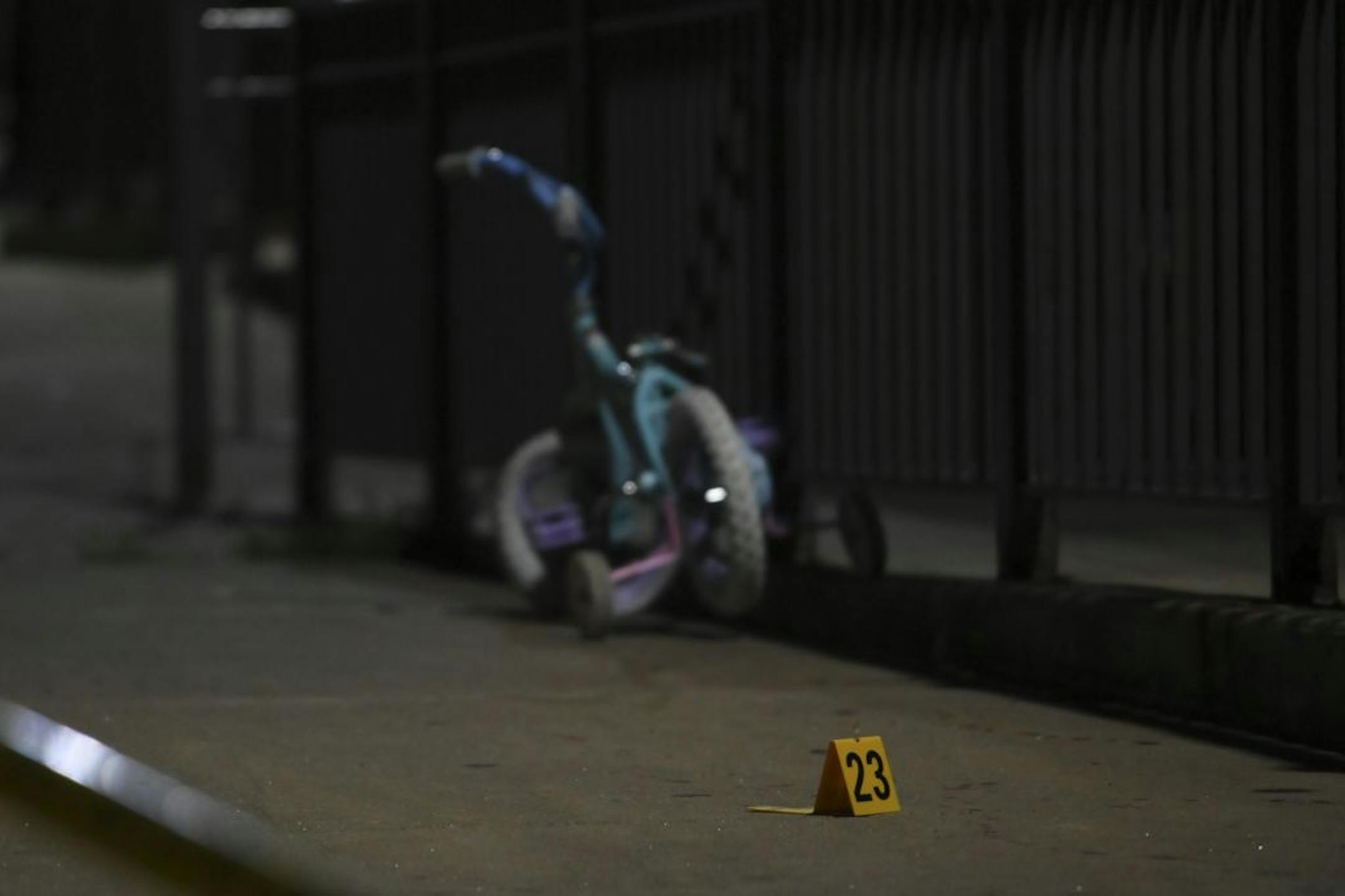 St. Paul Police investigated a homicide near the intersection of Western Avenue and Concordia Avenue West on Wednesday, July 15, 2020 in St. Paul, Minn.