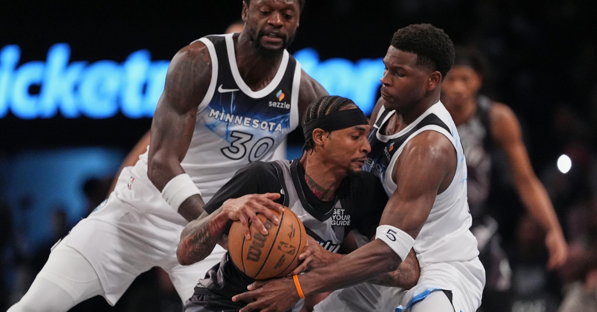 Timberwolves Secure Much-Needed Victory Against Nets in New York Timberwolves Secure Much-Needed Victory Against Nets in New York