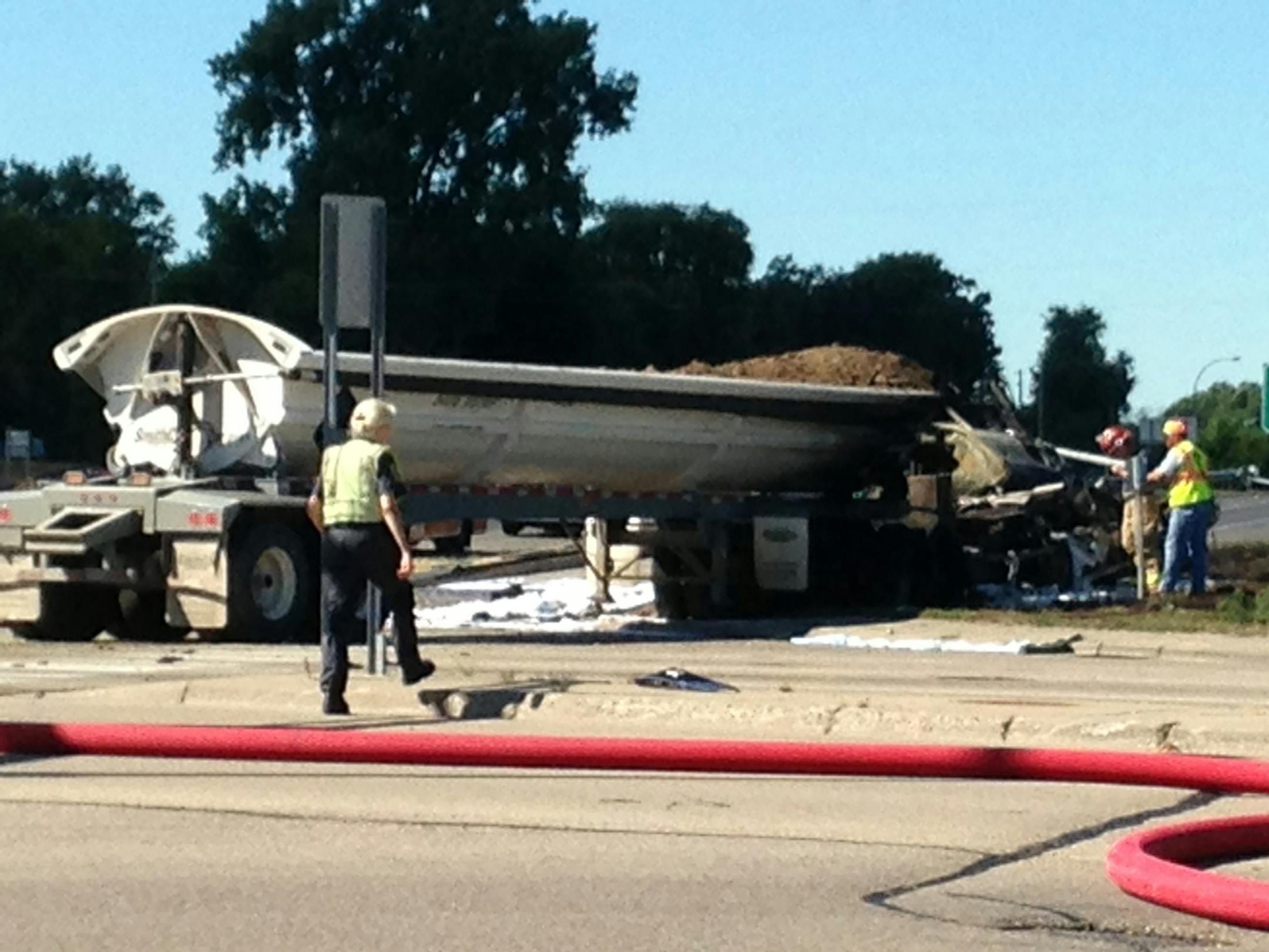 A fatal traffic incident occurred shortly after rush hour Friday morning near a major intersection in Golden Valley.