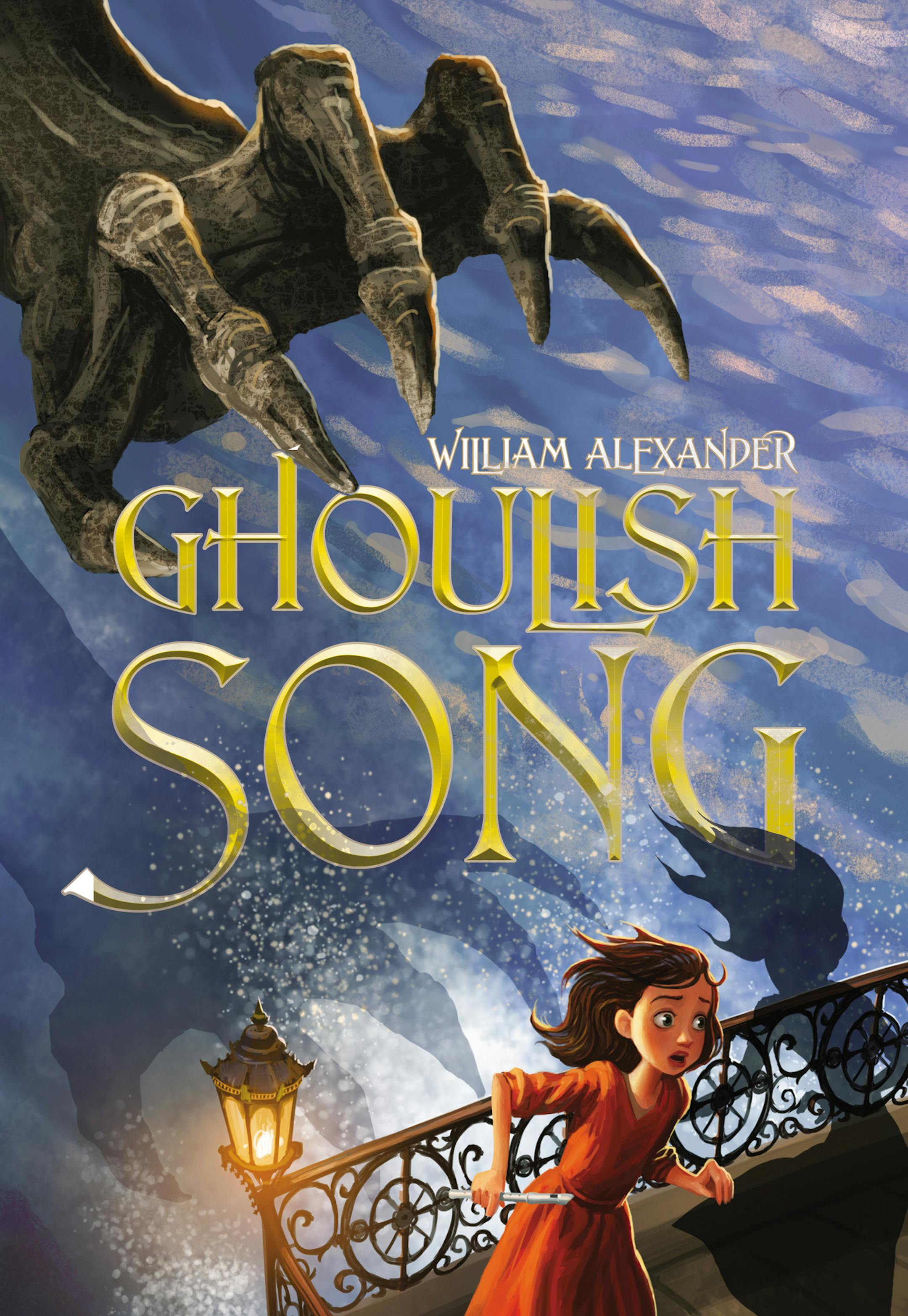 Book jacket for "Ghoulish Song," the second book by William Alexander.