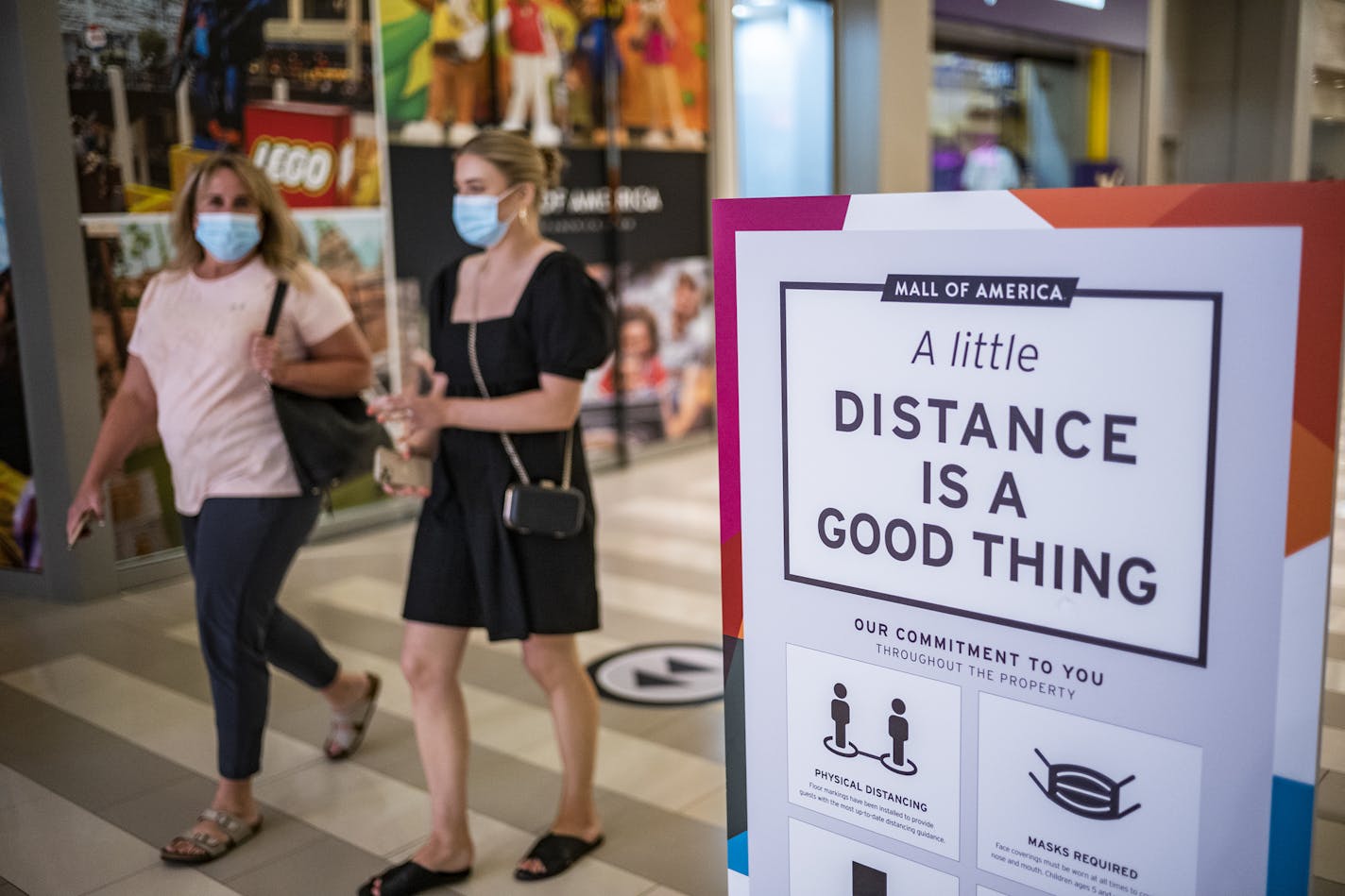 Mall of America in Bloomington has been behind on its mortgage payments since the temporary closure due to pandemic mandates.