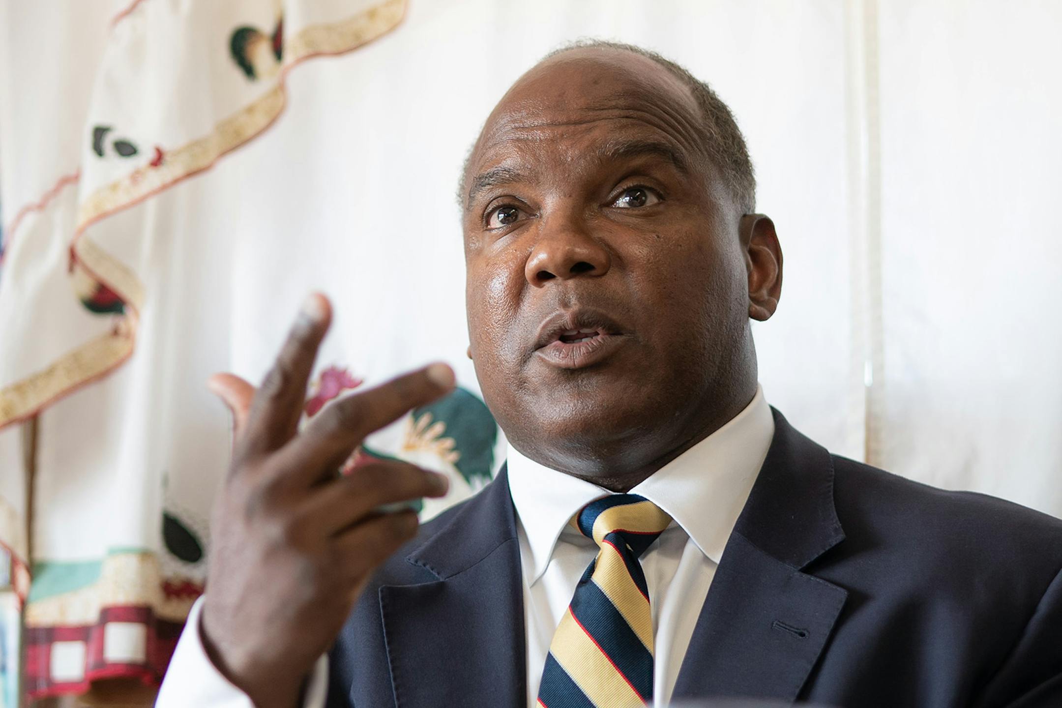 Kendall Qualls had lunch with supporters at Peg's Countryside Cafe in Hamel, Minnesota. Qualls is running for Congress in CD3 against Democrat Dean Phillips.