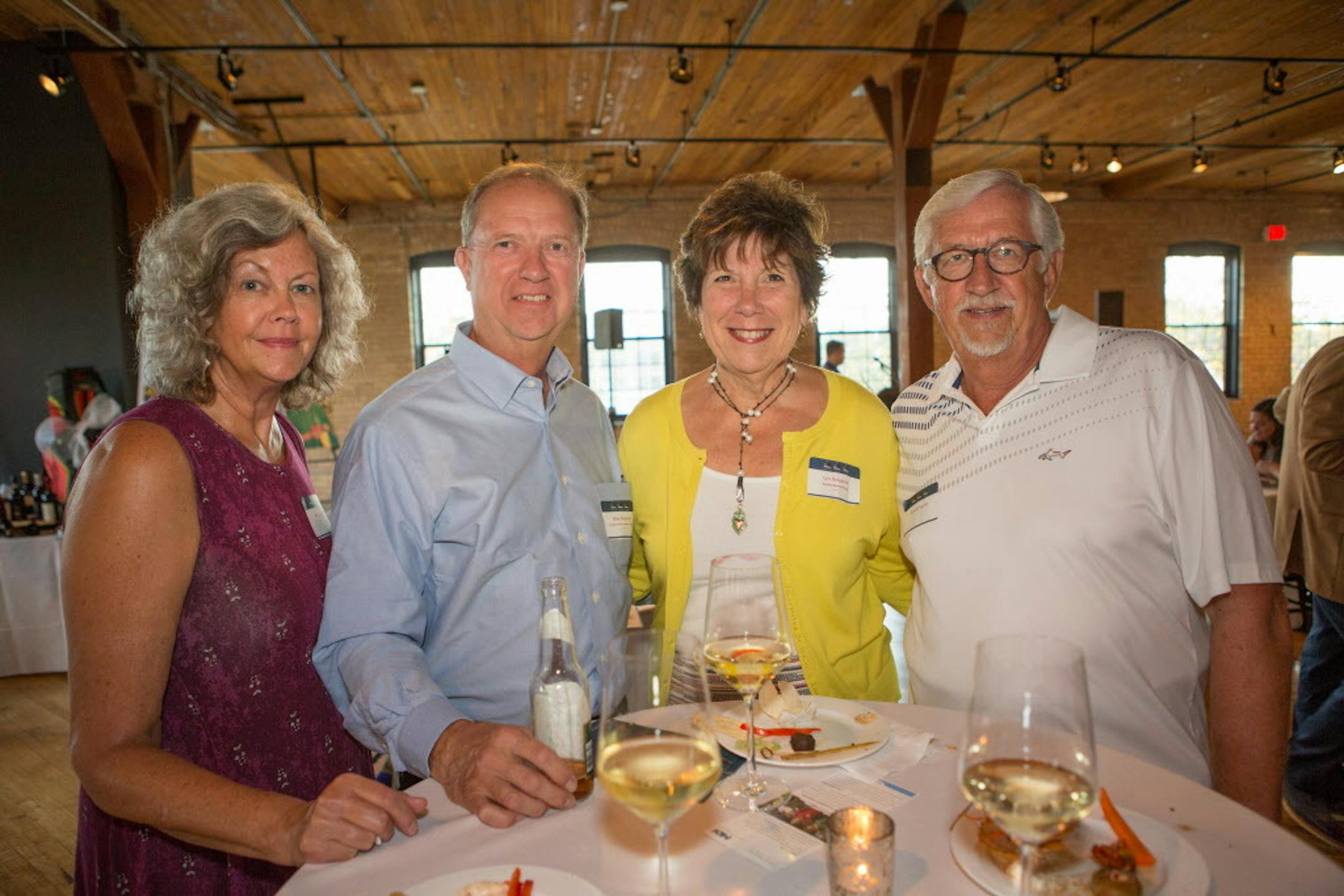 Anne Sauter, Mike and Lyn Berglund and Ron Sauter.