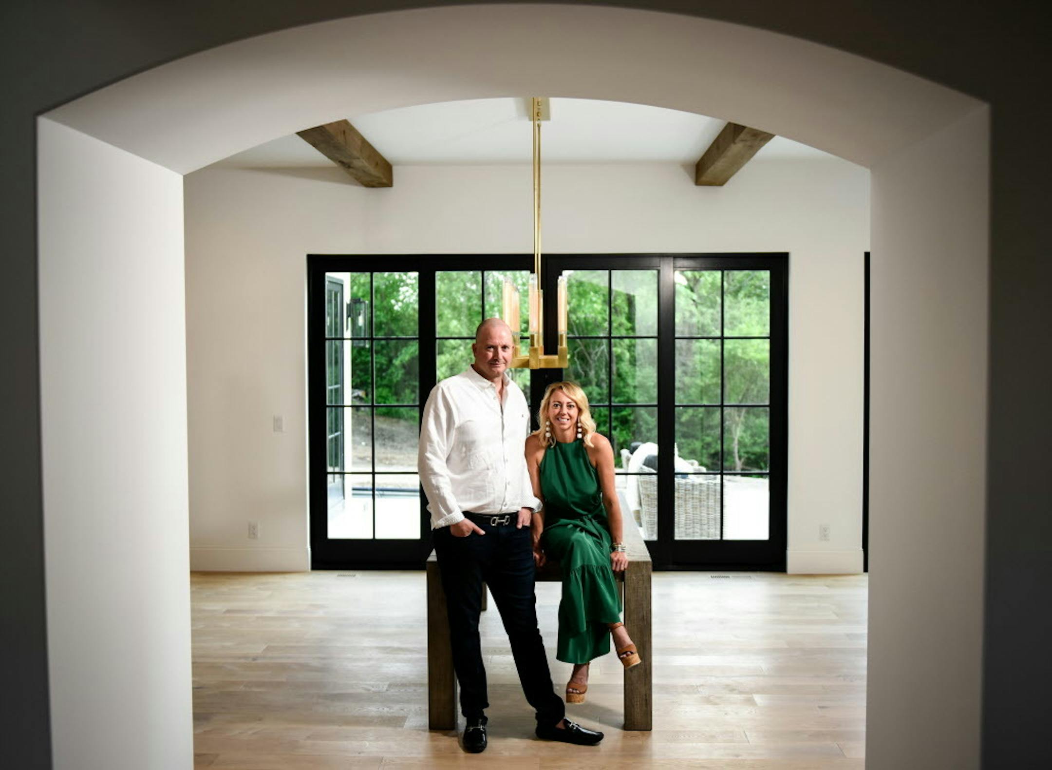 Robert and Angilea McNae in their Orono home.
