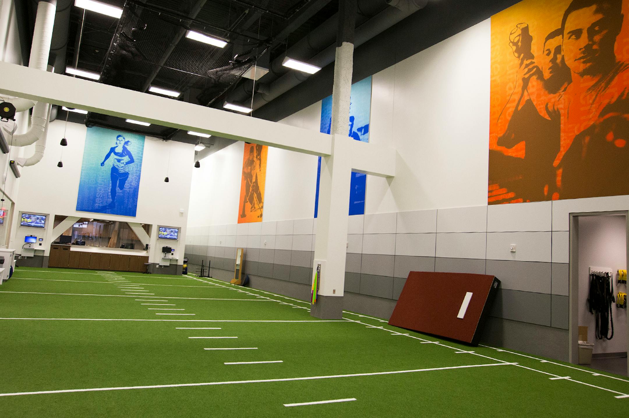 The Mayo Clinic Sports Medicine training area at Mayo Clinic Square in downtown Minneapolis on Wednesday, June 17, 2015.