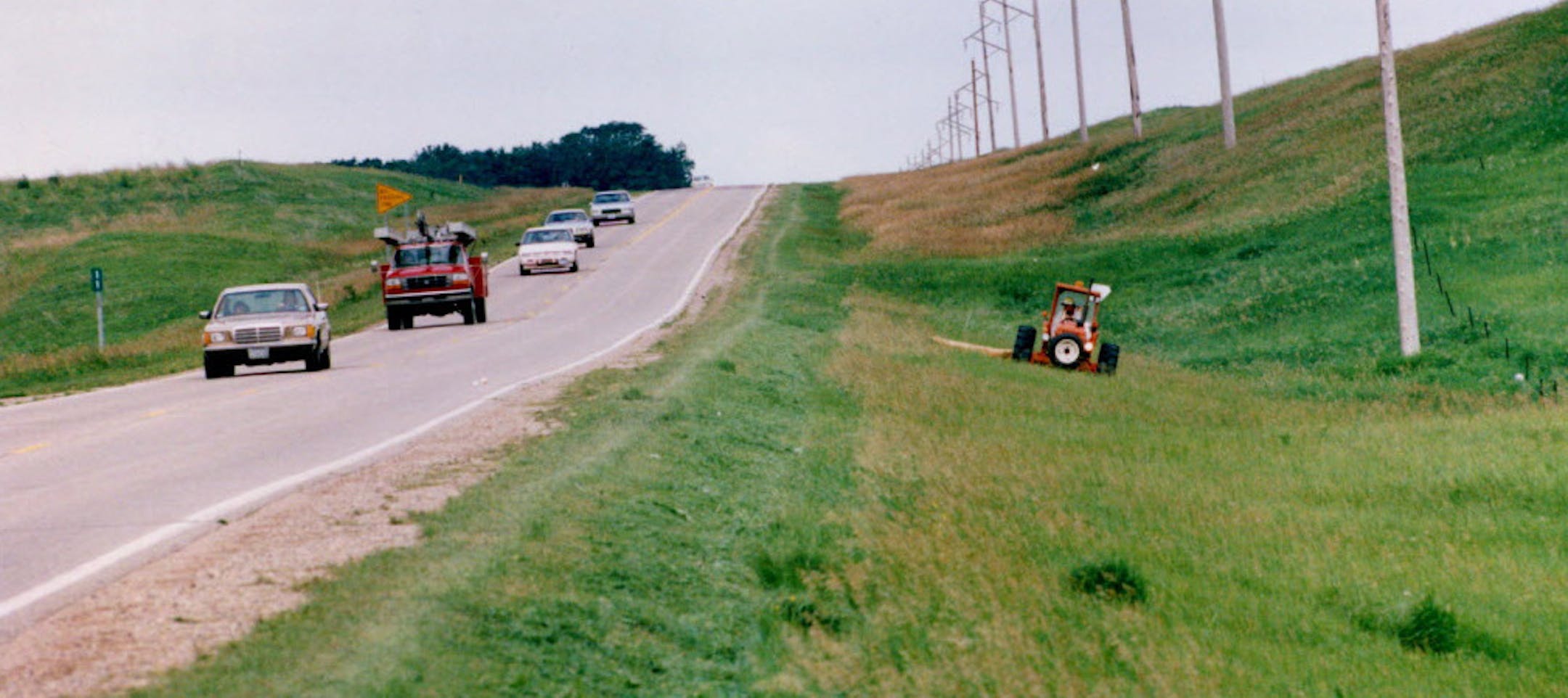 Roadside management to improve bird and other wildlife habitat has long been a concern of the Department of Natural Resources. Still, losses of productive "ditch'' habitat have continued. ORG XMIT: MIN2016031515142832