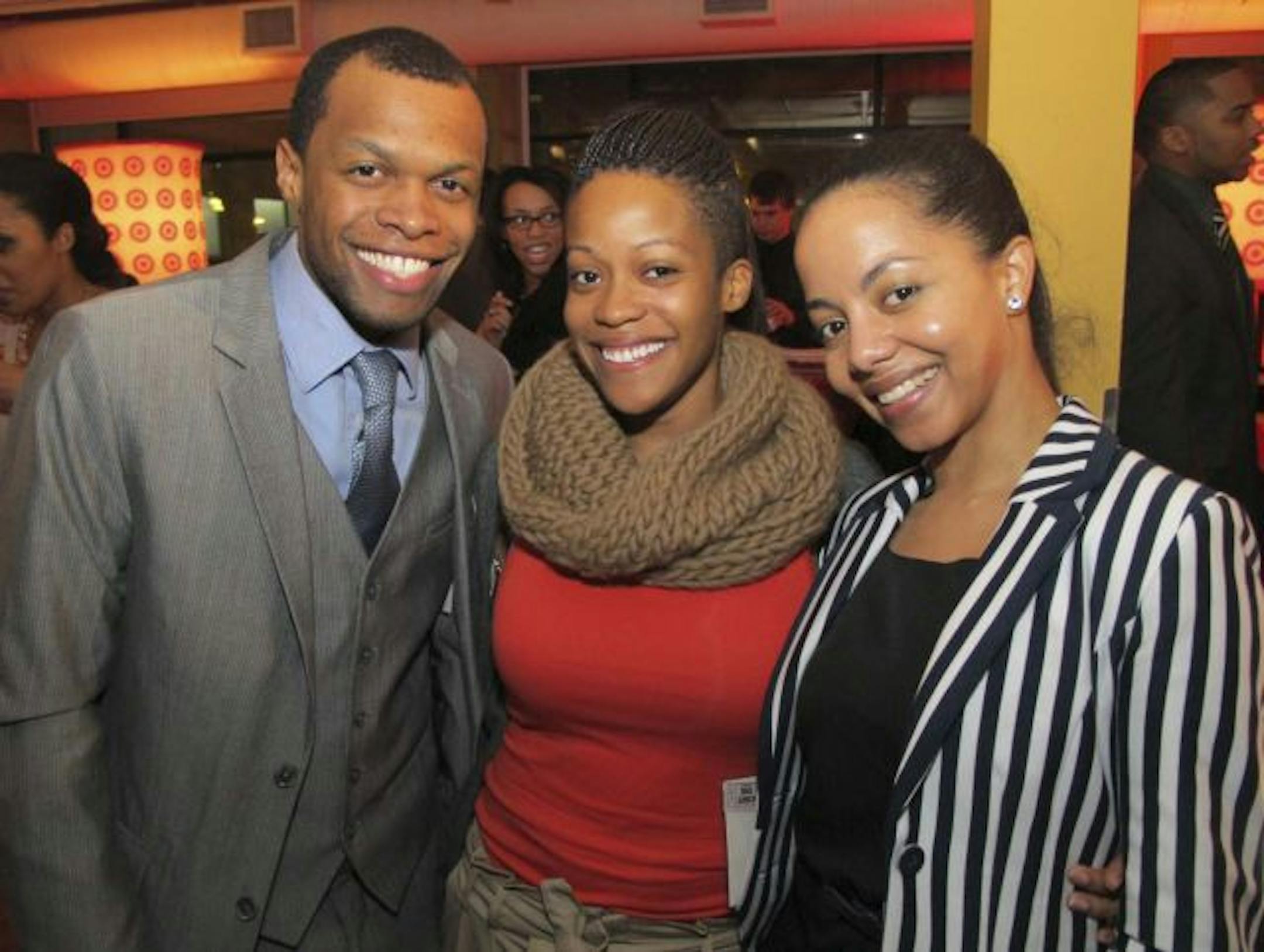 Le'Spencer Walker, Terri Martin and Nicola Watson.