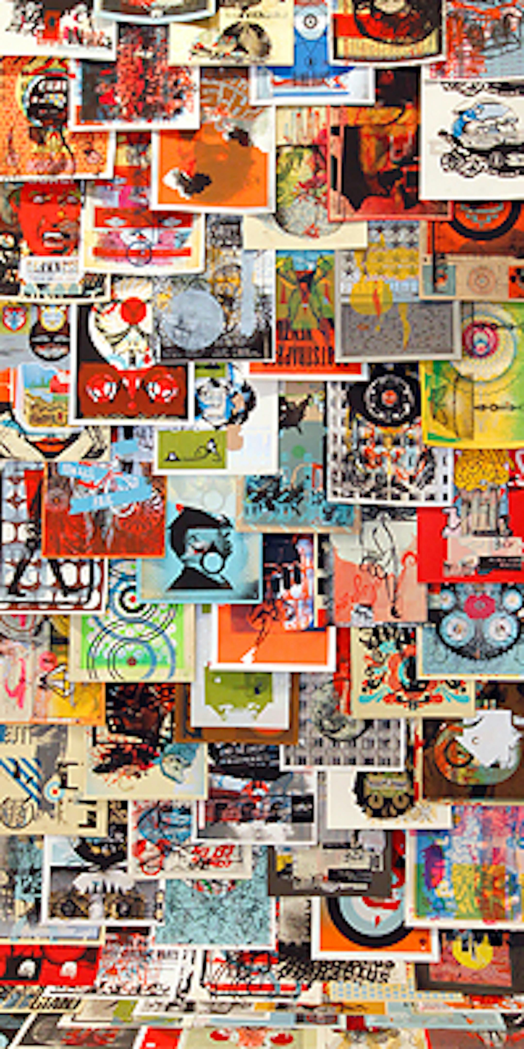 Screen prints from Minneapolis' own Aesthetic Apparatus at the Walker