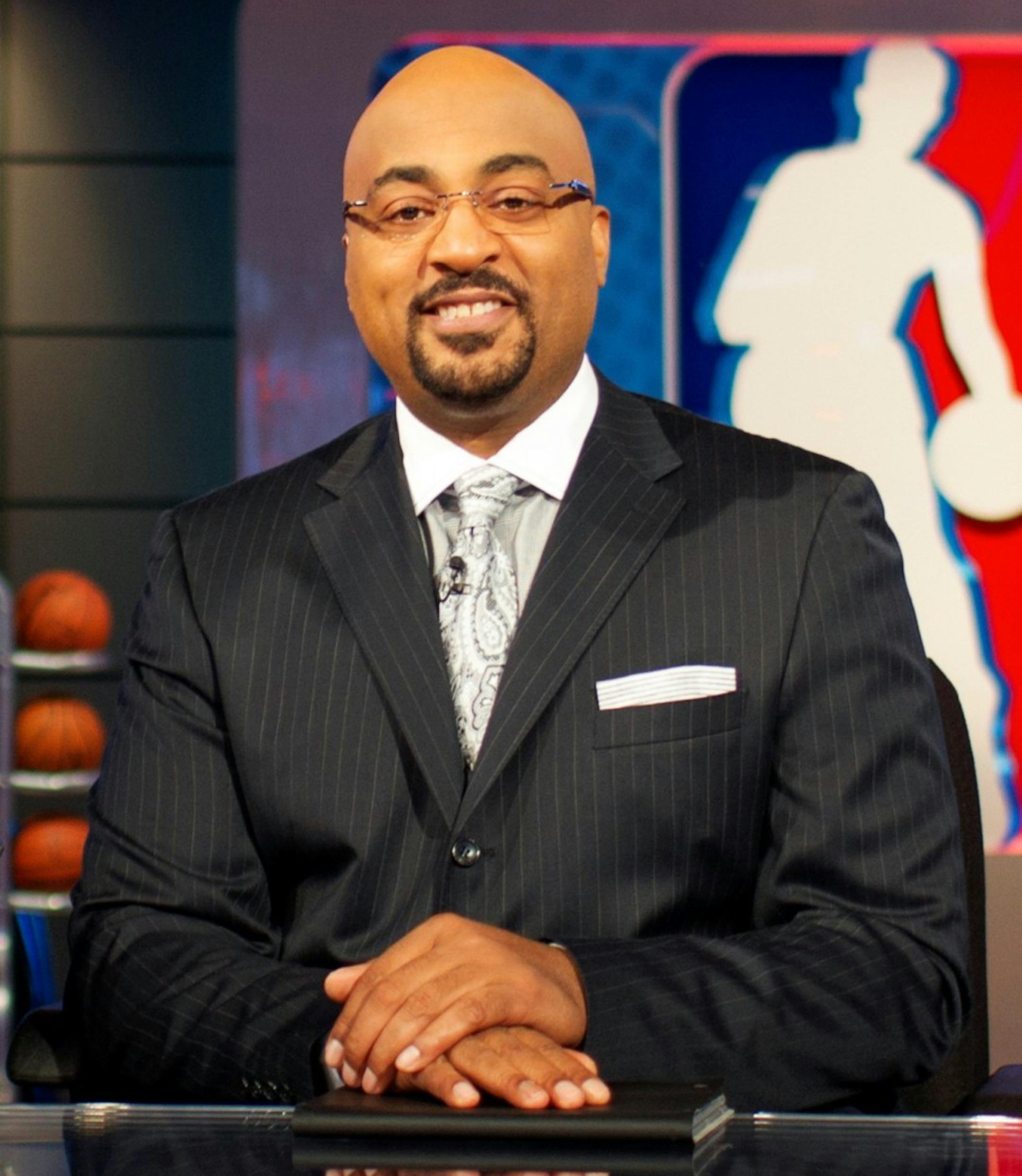 4/29/2013 Atlanta, GA NBA Digital Photo; Mark Hill\TBS Matt Winer, Denis Scott and Brent Barry