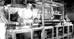 December 30, 1962 Scientists at the National Bureau of Standards laboratory at Boulder, Colo., have constructed an atomic clock to develop time measur