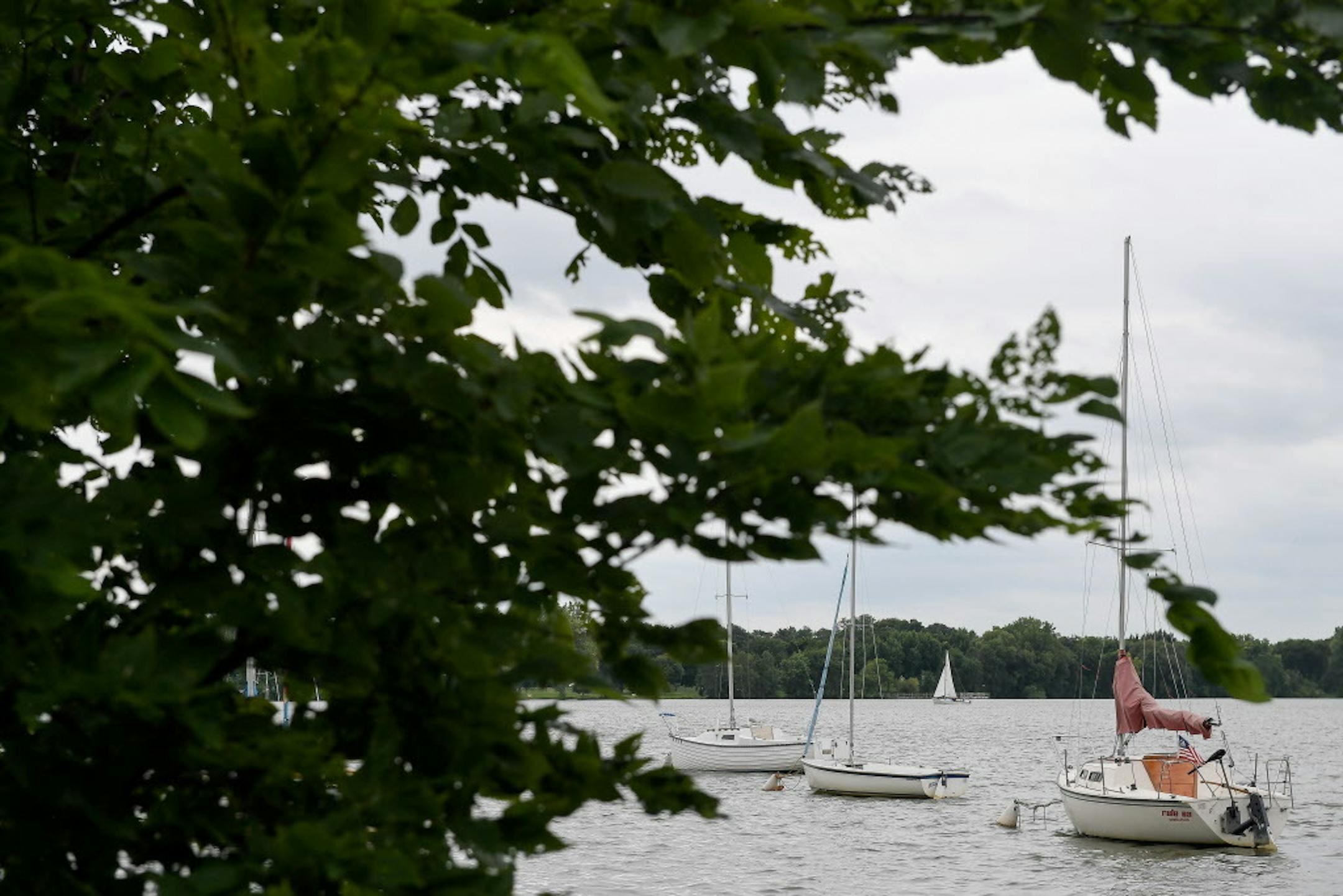 Residents have reported a man exposing himself to others near Lake Nokomis, pictured, and in other nearby neighborhoods of south Minneapolis, including Tangletown.