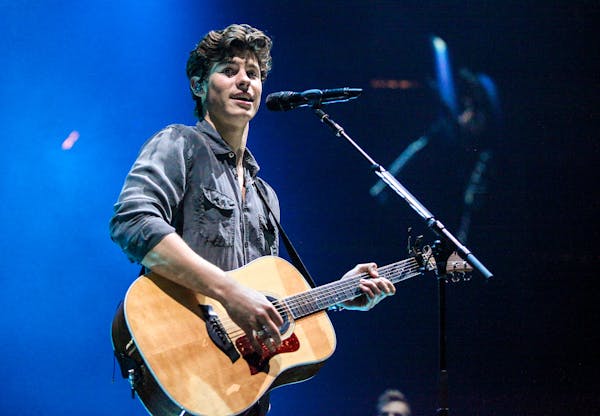 Shawn Mendes returns to Xcel Energy Center on Friday.