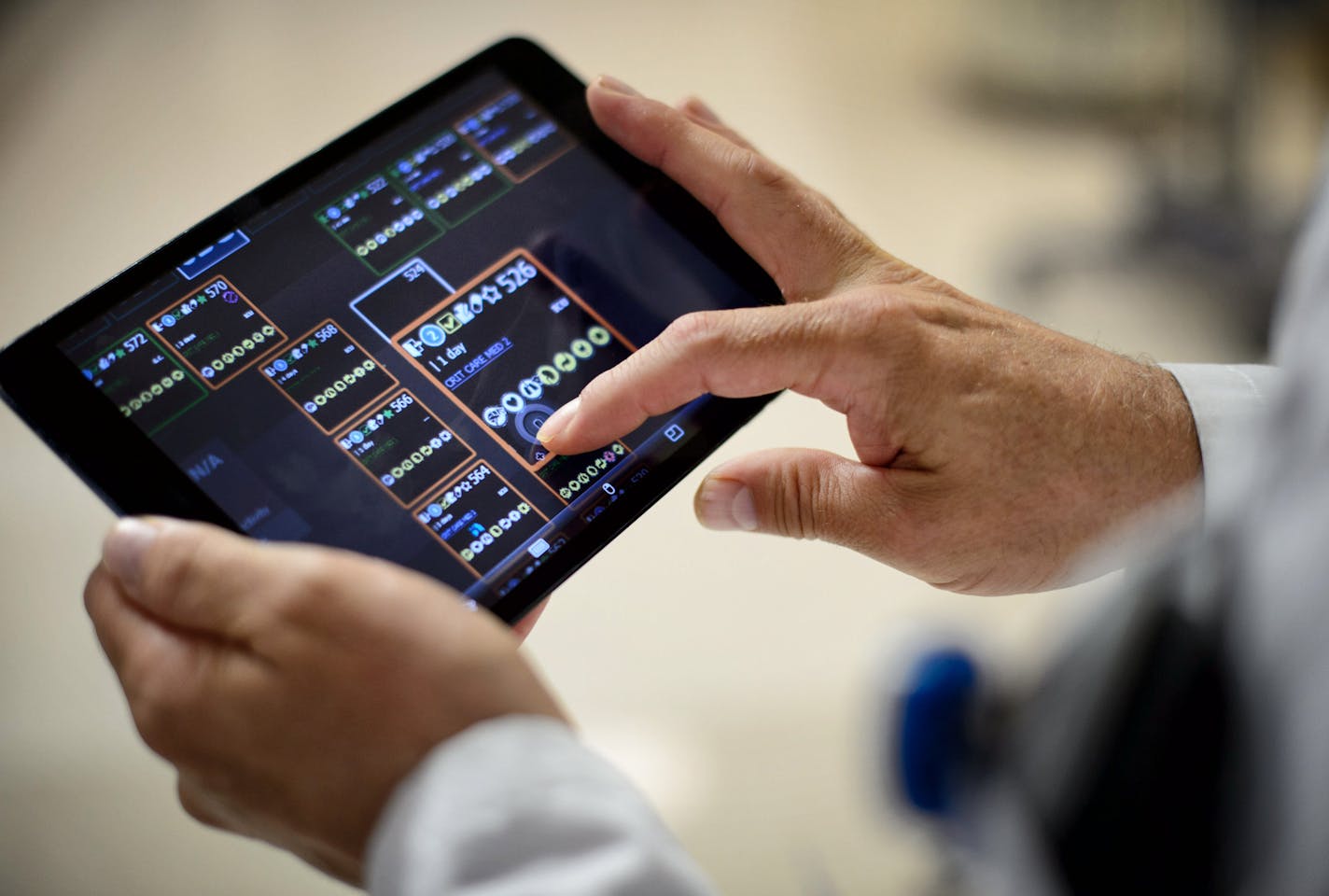 Dr. Ognjen Gajic a critical care specialist at Mayo Clinic&#x201a;&#xc4;&#xf4;s St. Mary&#x201a;&#xc4;&#xf4;s Hospital developed a system that combines a centralized data repository with electronic surveillance to monitor patient care which has led to a decrease in costly complications. July 2, 2014 ] GLEN STUBBE * gstubbe@startribune.com